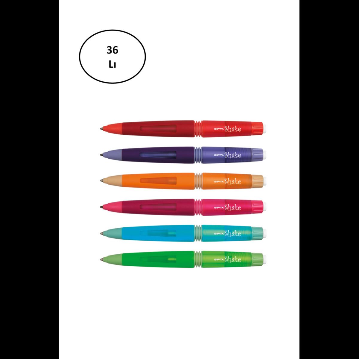 Genel Markalar Gıpta Versatil Kalem Aristo 0.7 Mm 6 Renk 36'Lı Stand