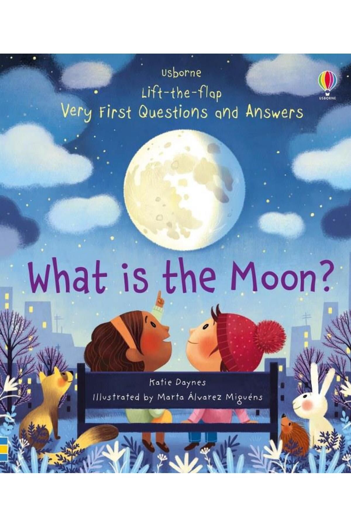 Usborne Lift The Flap Very First Q&a What Is The Moon?