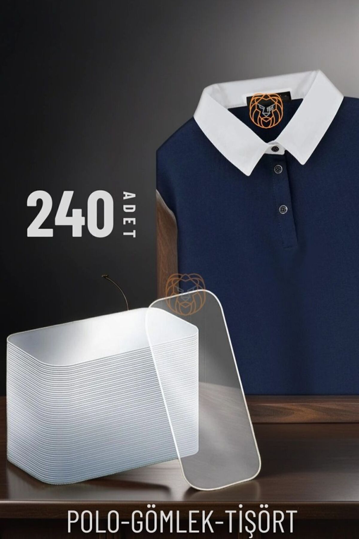 Transformacion Polo Yaka Tişört Yaka Dikleştirici 240 Adet