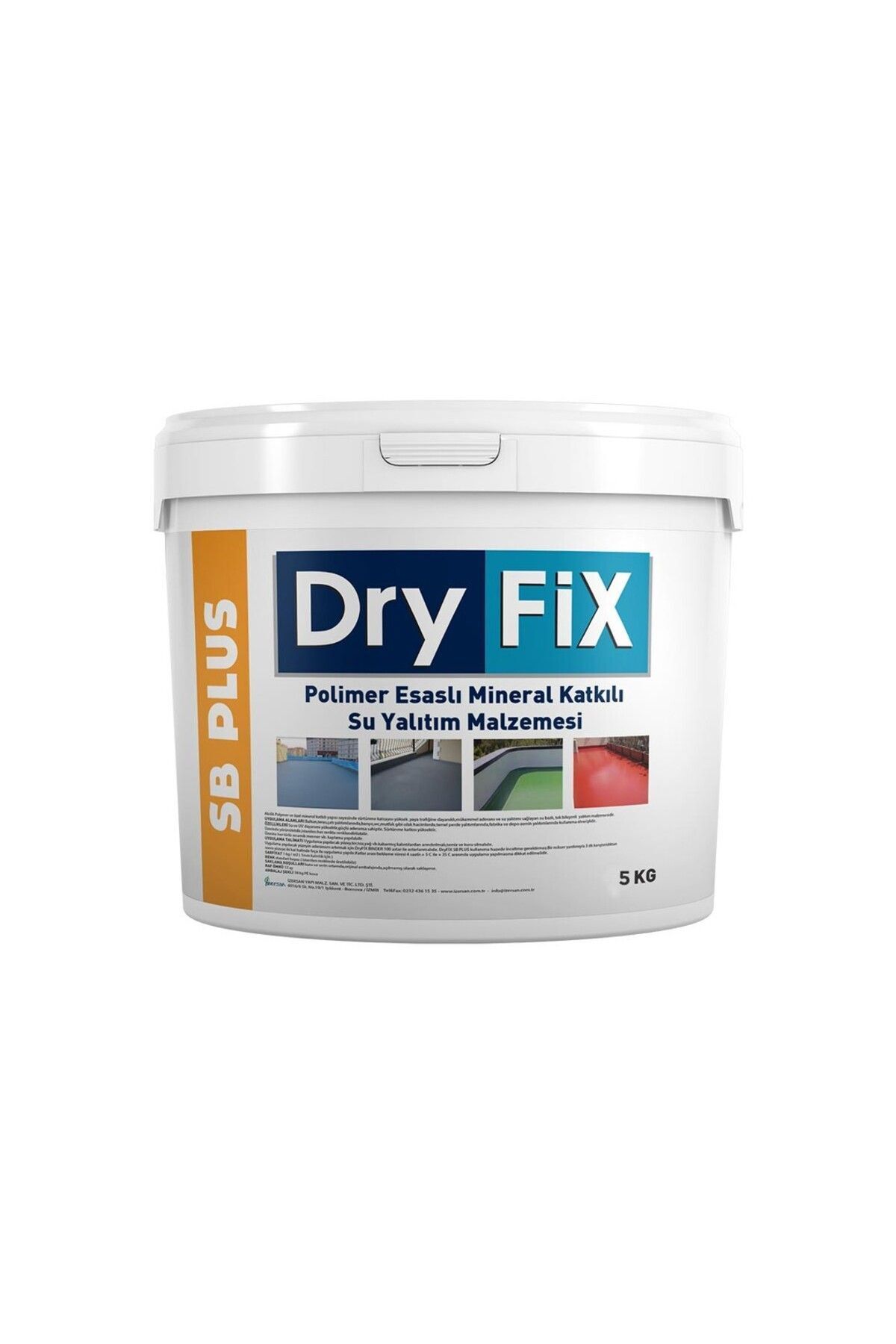 Dryfix Polimer Esaslı Mineral Katkılı Su Yalıtım Malzemesi | Sb Plus