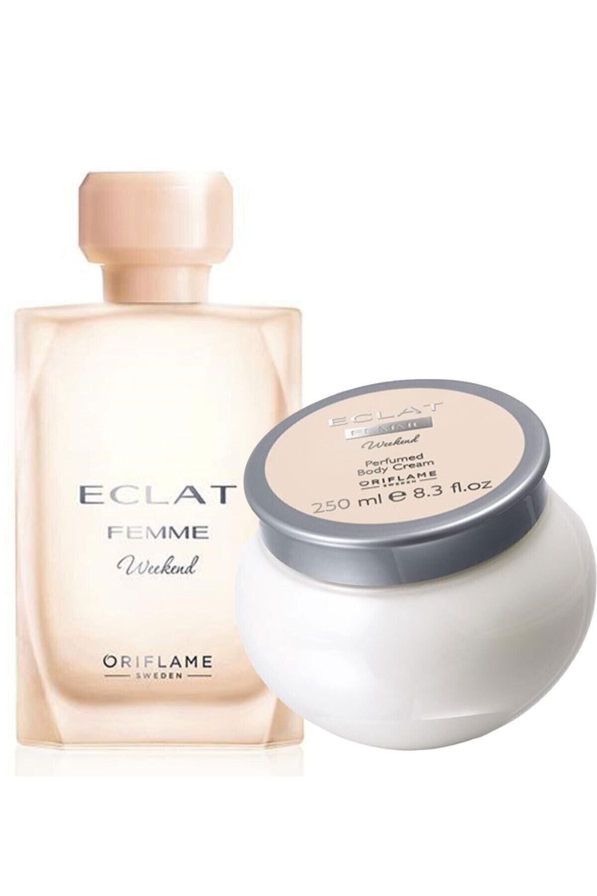 Oriflame Eclat Femme Weekend Edt 50 Ml Kadın Parfüm Ve Vücut Krem Seti
