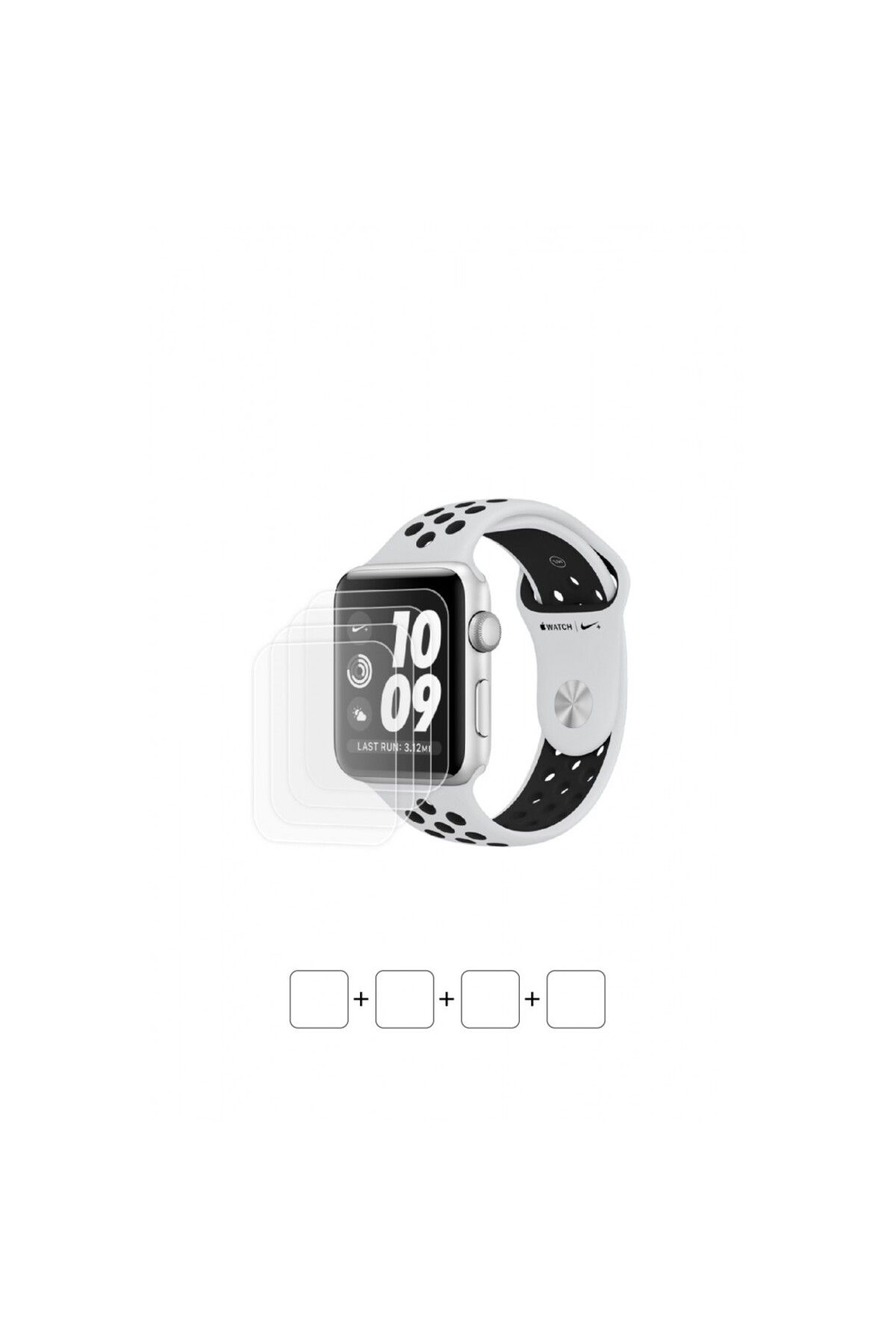 Wrapsol Watch  Plus Series 3 Gps 42 mm Akıllı Saat Ekran Koruyucu Poliüretan Film uyumlu