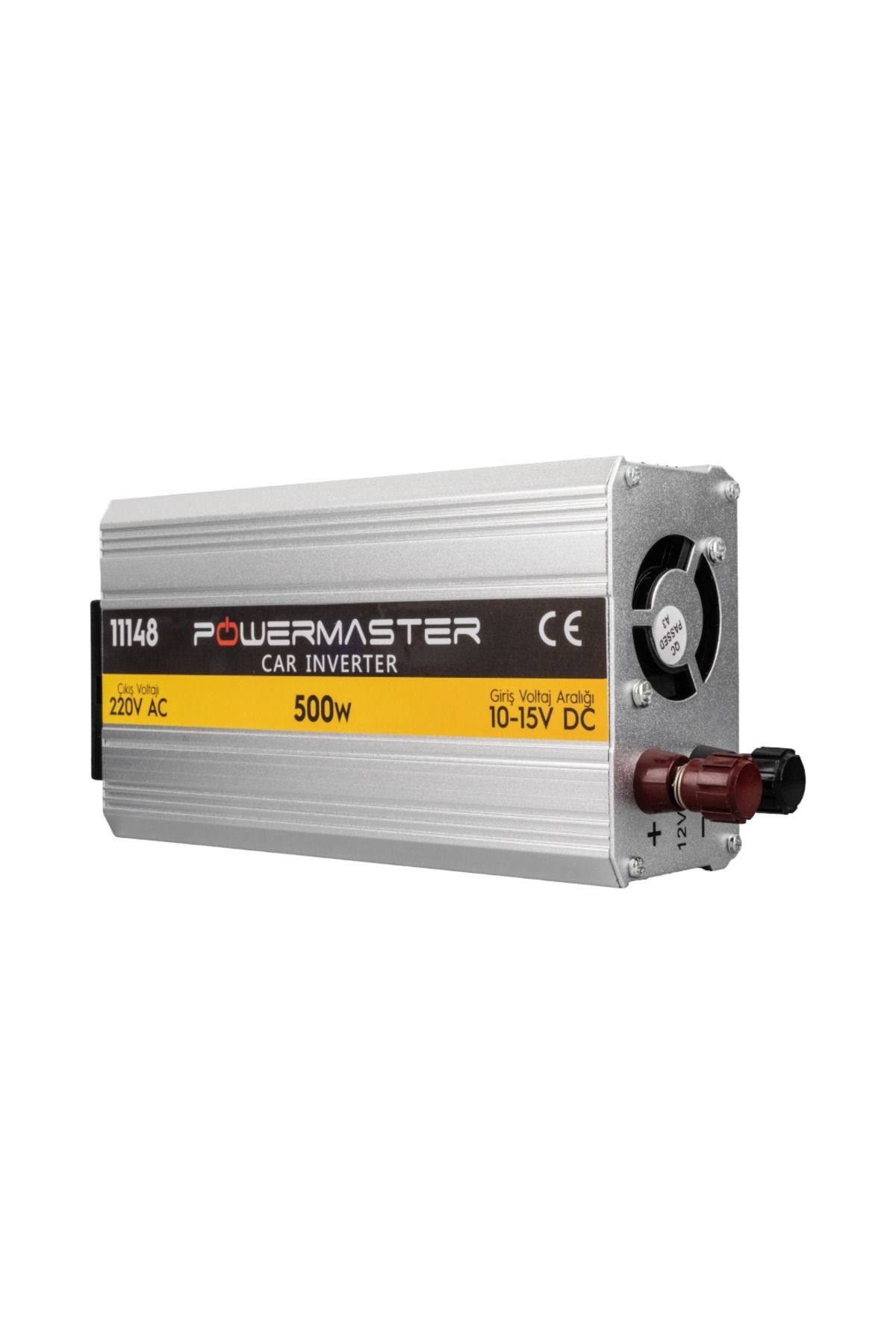 Powermaster PM-11488 12 VOLT - 500 WATT MODIFIED SINUS INVERTER (10-15V ARASI-220V AC)