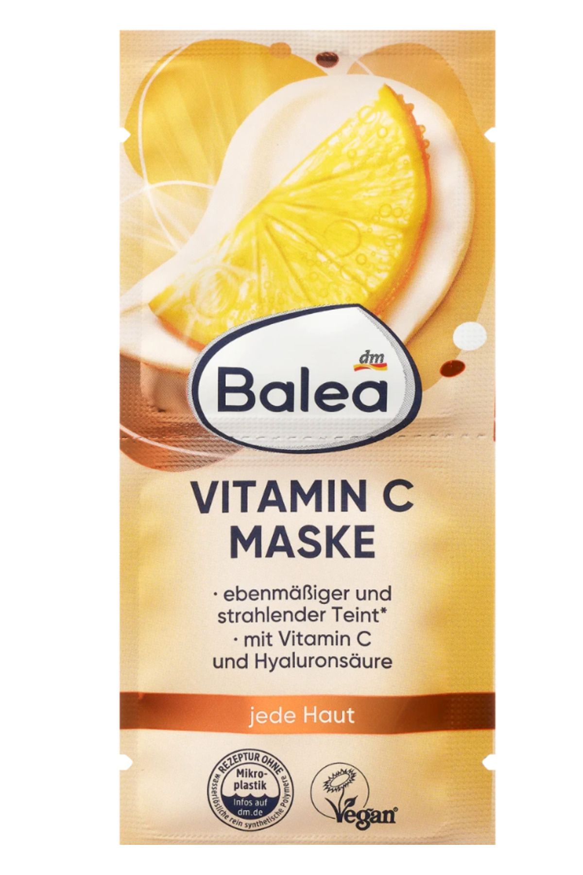 BALEA Yüz maskesi Vitamin C, 16 ml