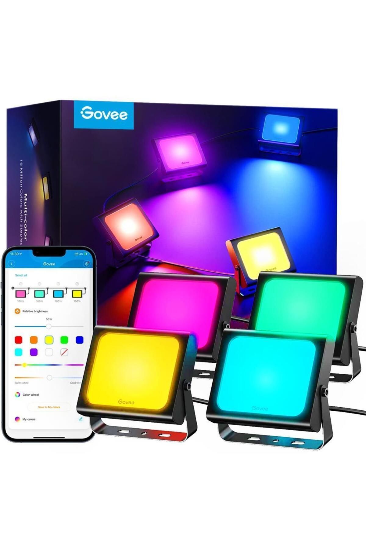 Govee RGBICWW Led Akıllı Projektör Işık