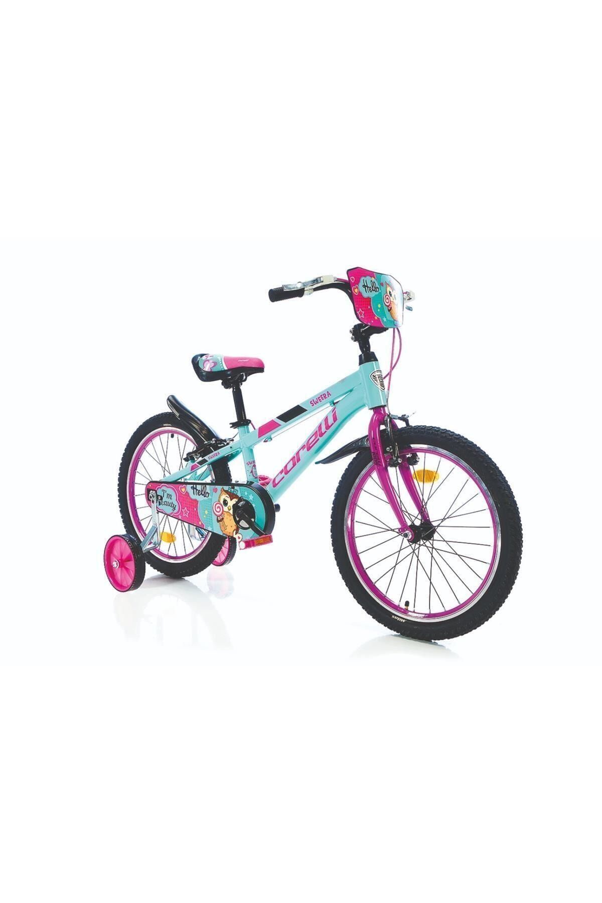 Corelli Swera Kız Çocuk Bisikleti V 20 Jant Yeşil-pembe
