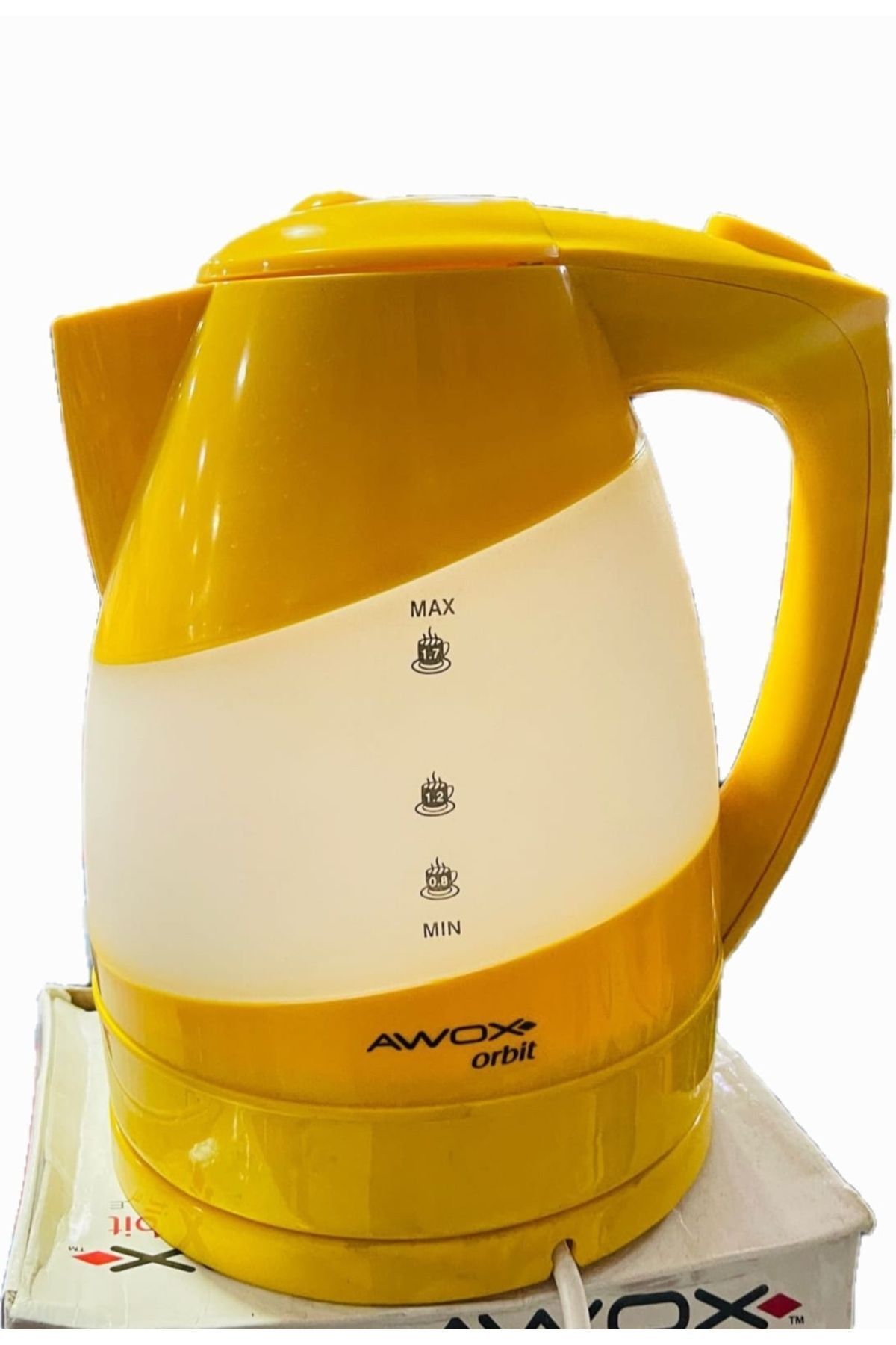 AWOX Kettle sarı 1700 ML Su Isıtıcı