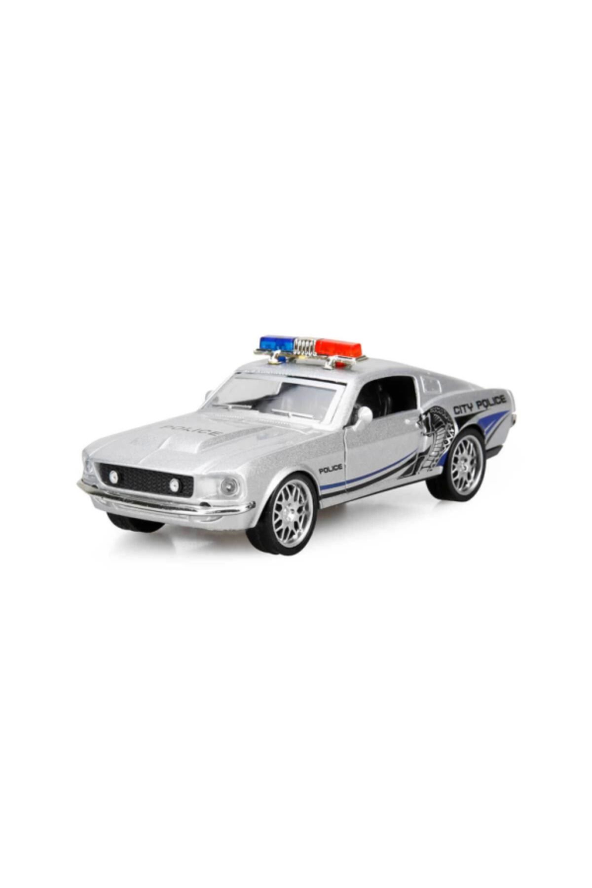 Genel Markalar Nessiworld Işıklı Amerikan Polis Model Arabalar 12 Cm