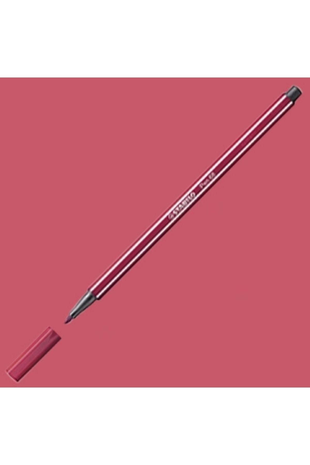 Stabilo Pen 68 Keçe Uçlu Boya Kalemi Vişne Çürüğü