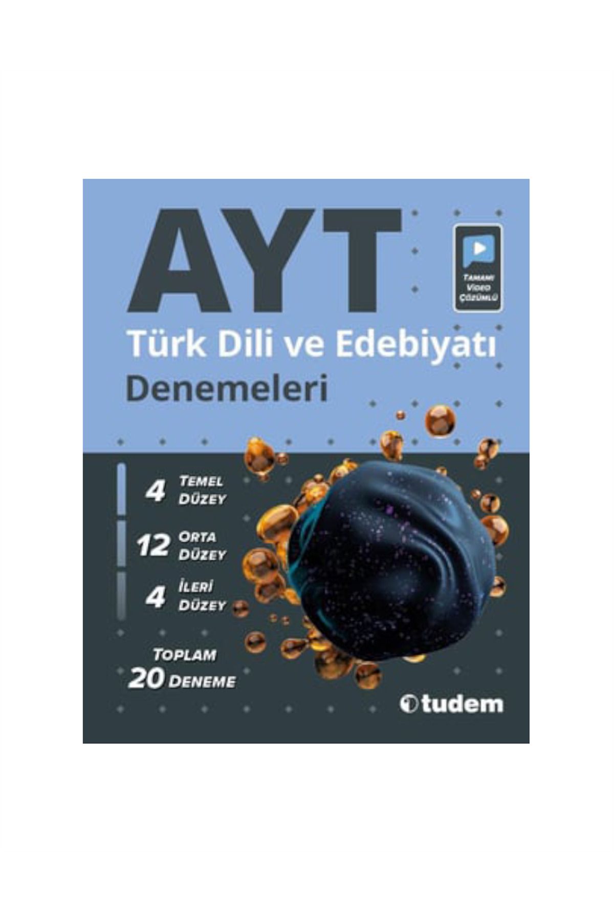 Tudem Yayınları Ayt Türk Dili Ve Edebiyatı Denemeleri (20 Lİ)