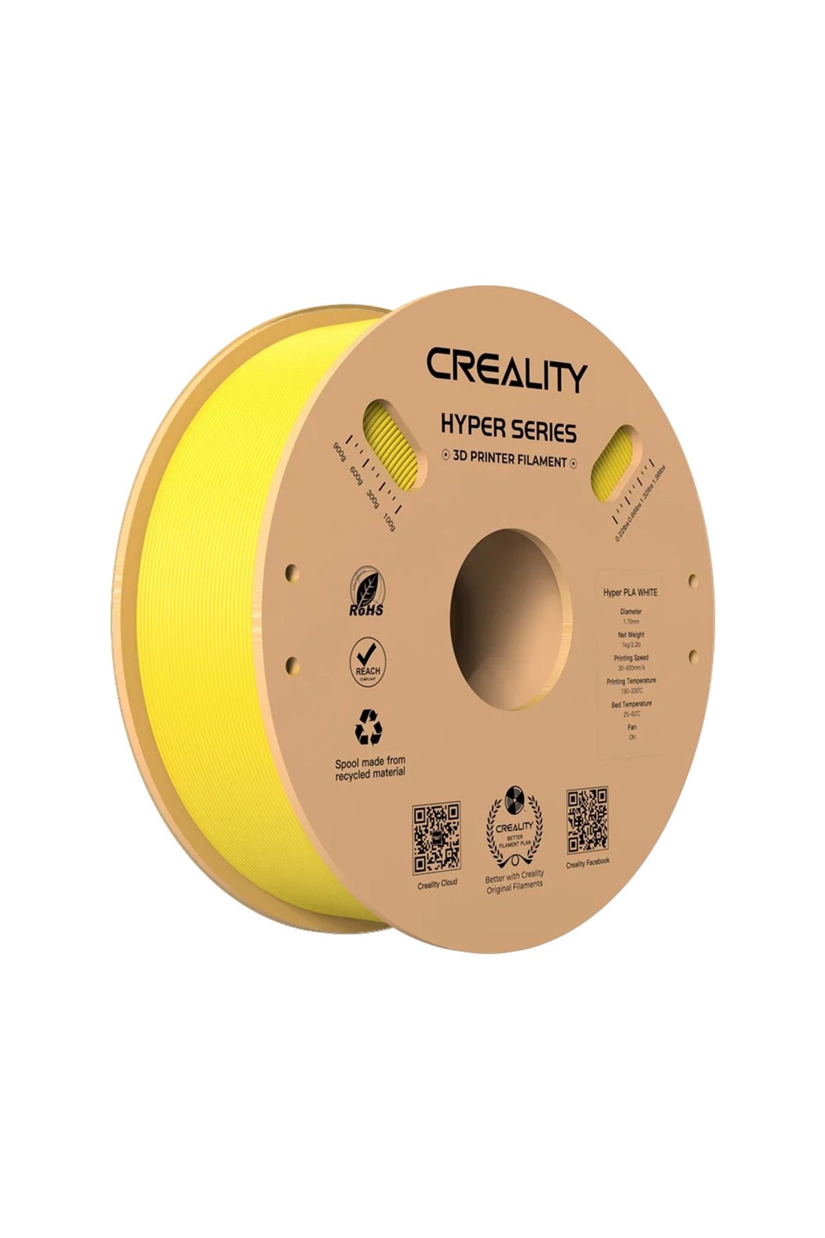 Creality Hyper Pla Filament Sarı 1.75mm 1kg