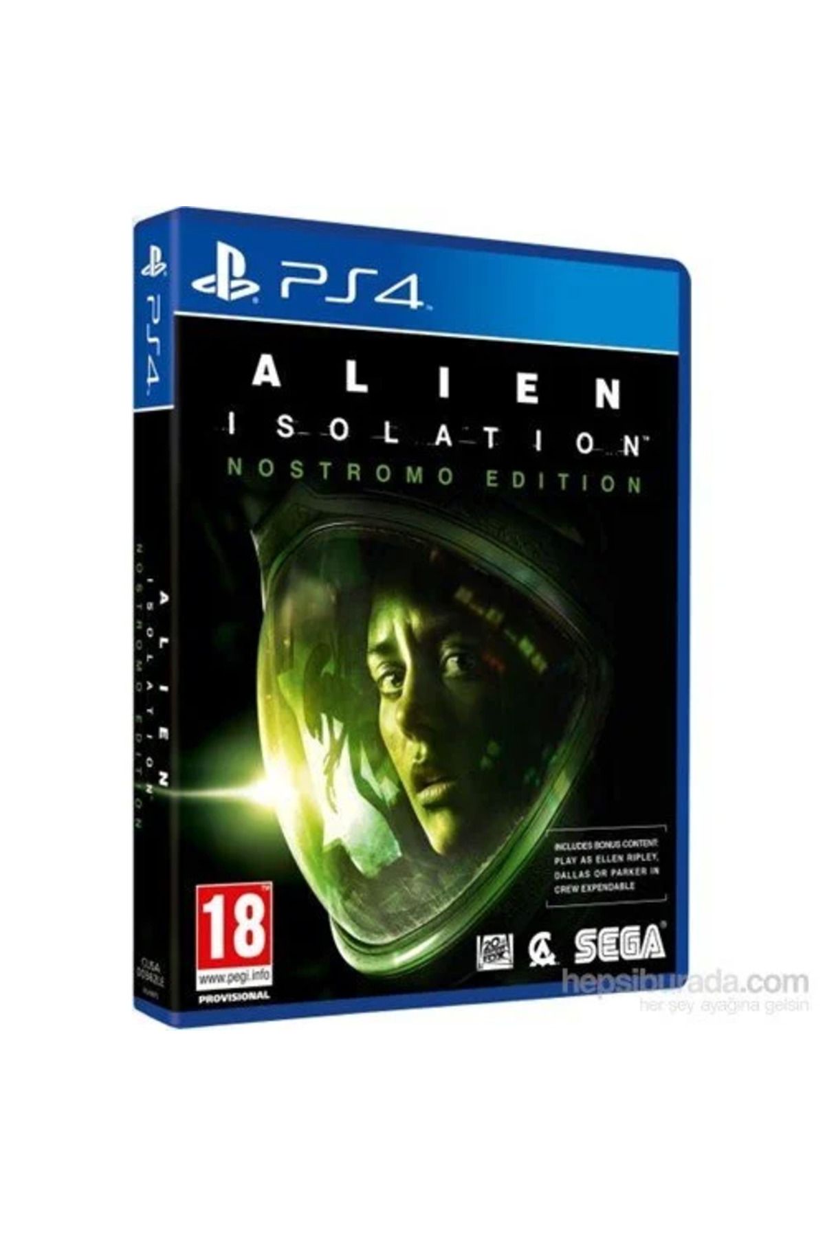 Sega Ps4 Alien Isolation Nostromo Edition