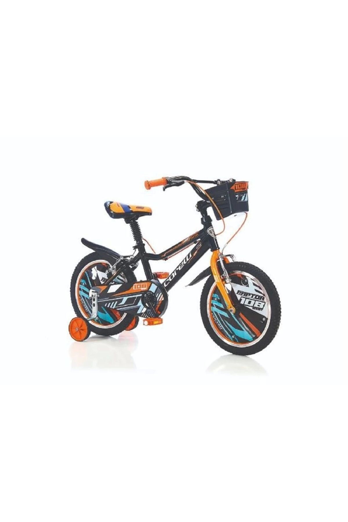 Corelli Raptor 16 Jant Çocuk Bisikleti Alüminyum Kadro Kırmızı Siyah
