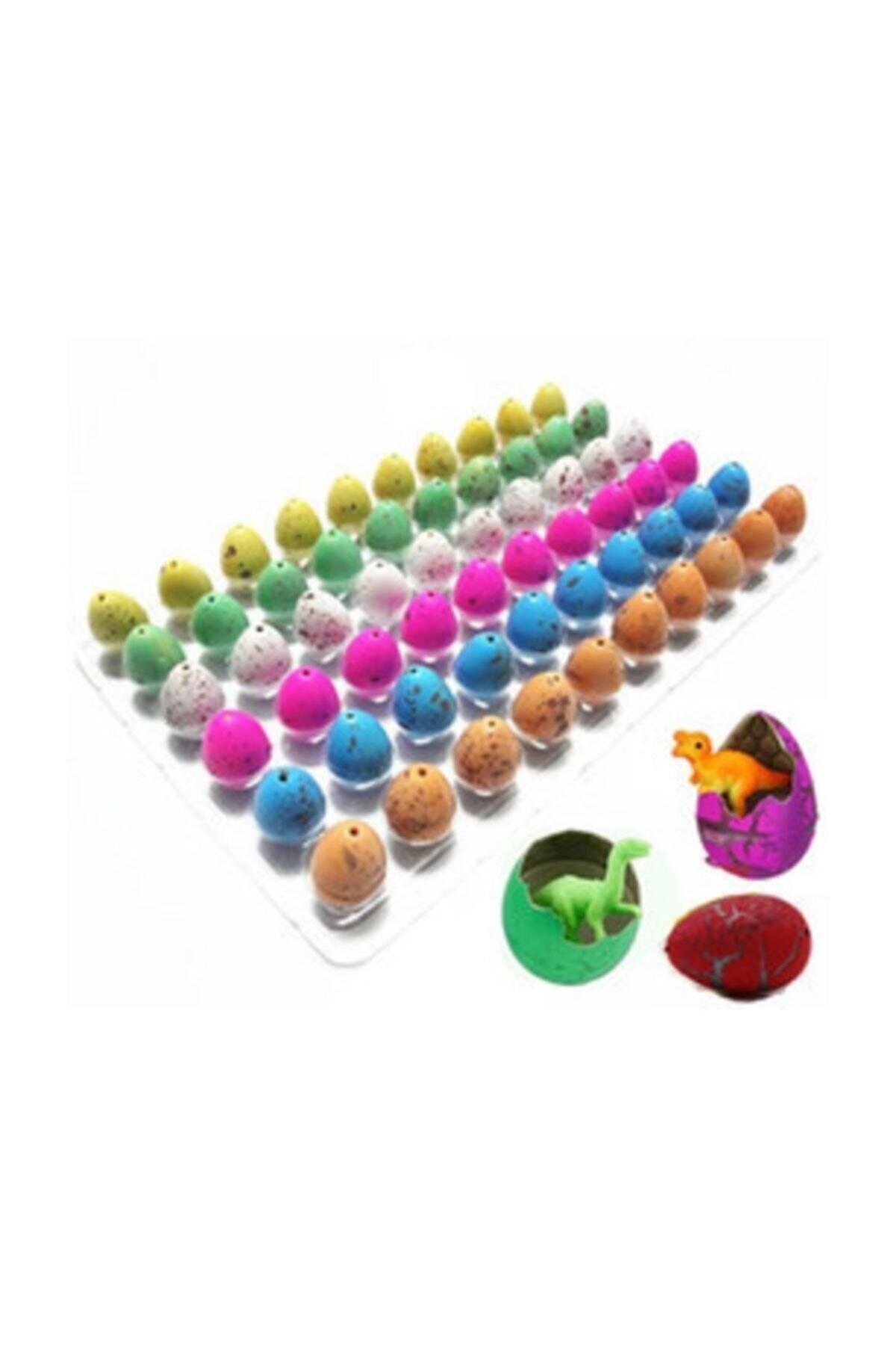 Party Animals Dinazor Animal Yumurtası Renkli Çatlayan Yumurtalar Ve  Büyüyen Hayvanlar  6 Adet