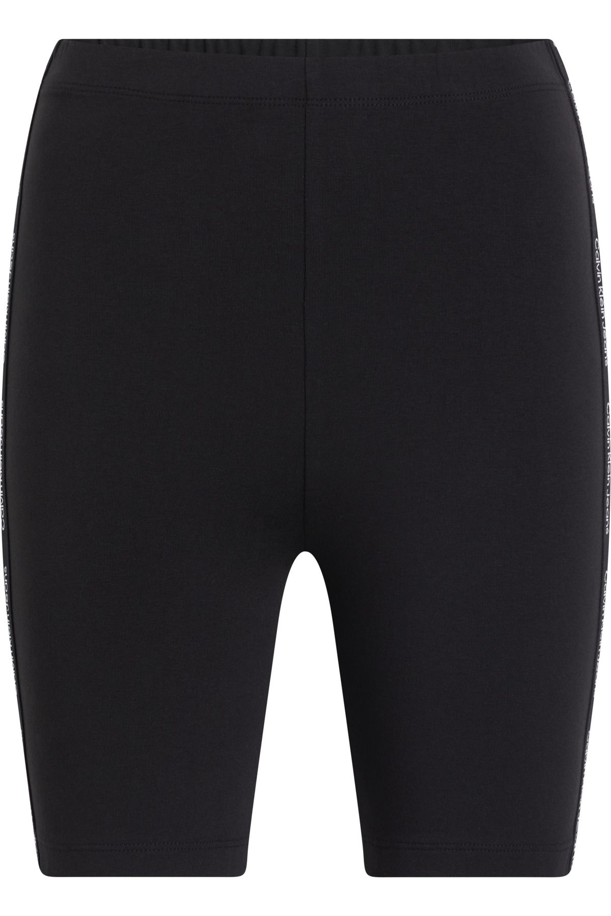Calvin Klein Kadın Marka Logolu Elastik Bantlı Yüksek Belli Nefes Alabilen Kumaşlı Sportif Görünümlü Siyah Şort J