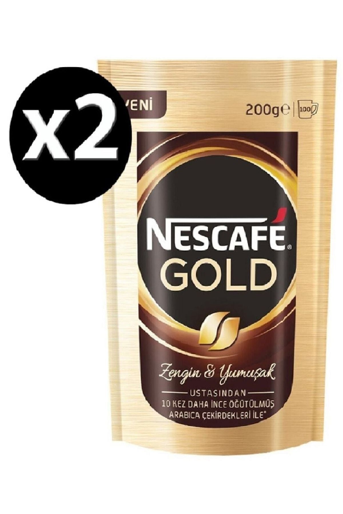 Nescafe Gold Yumuşak Içim 200 gr X 2 Adet