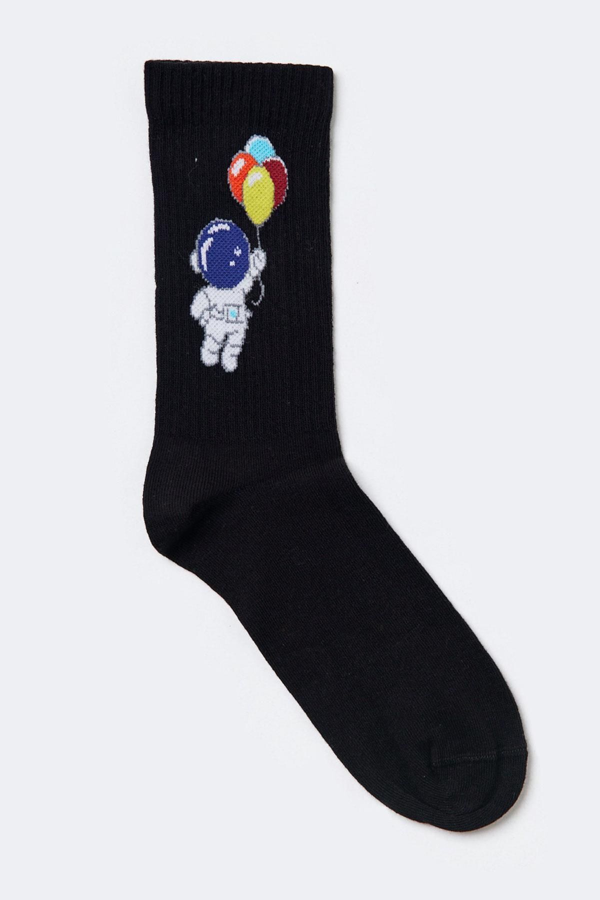 Katia & Bony Astronot Soket Çorap SİYAH