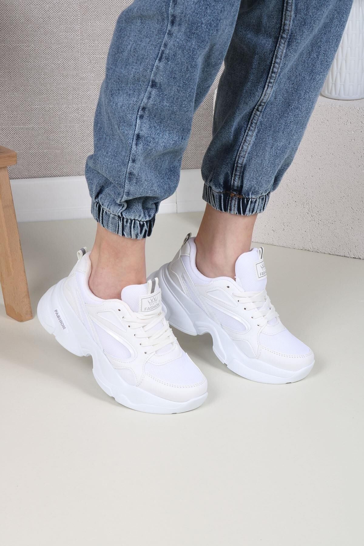 Glenz Kadın Günlük Yürüyüş Sneaker Ayakkabı Ts1129
