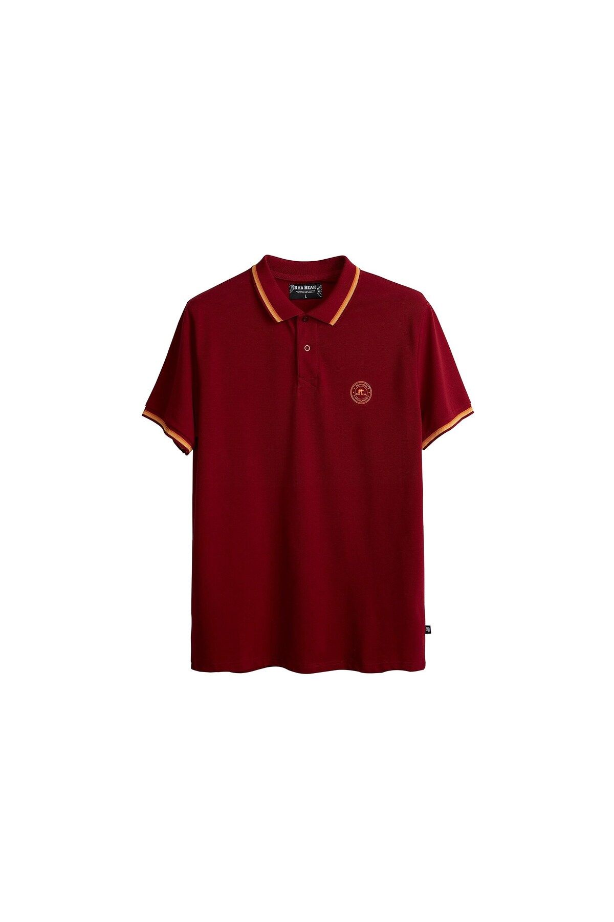 Bad Bear Groove Erkek Bordo Polo Tişört