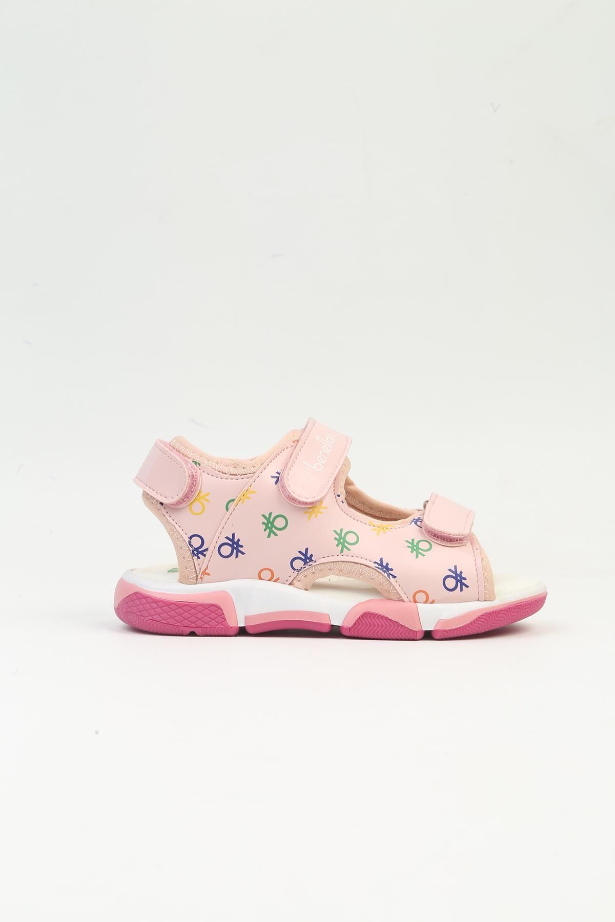 Benetton ® | BN-1281- 2105 Pudra-Kız Çocuk Sandalet