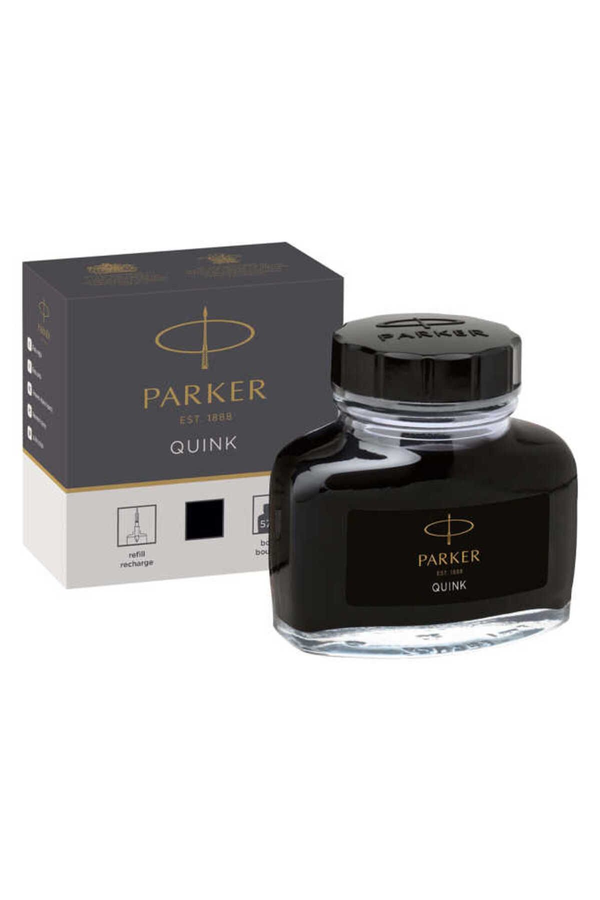 Parker Quınk Siyah Mürekkep 57 ml