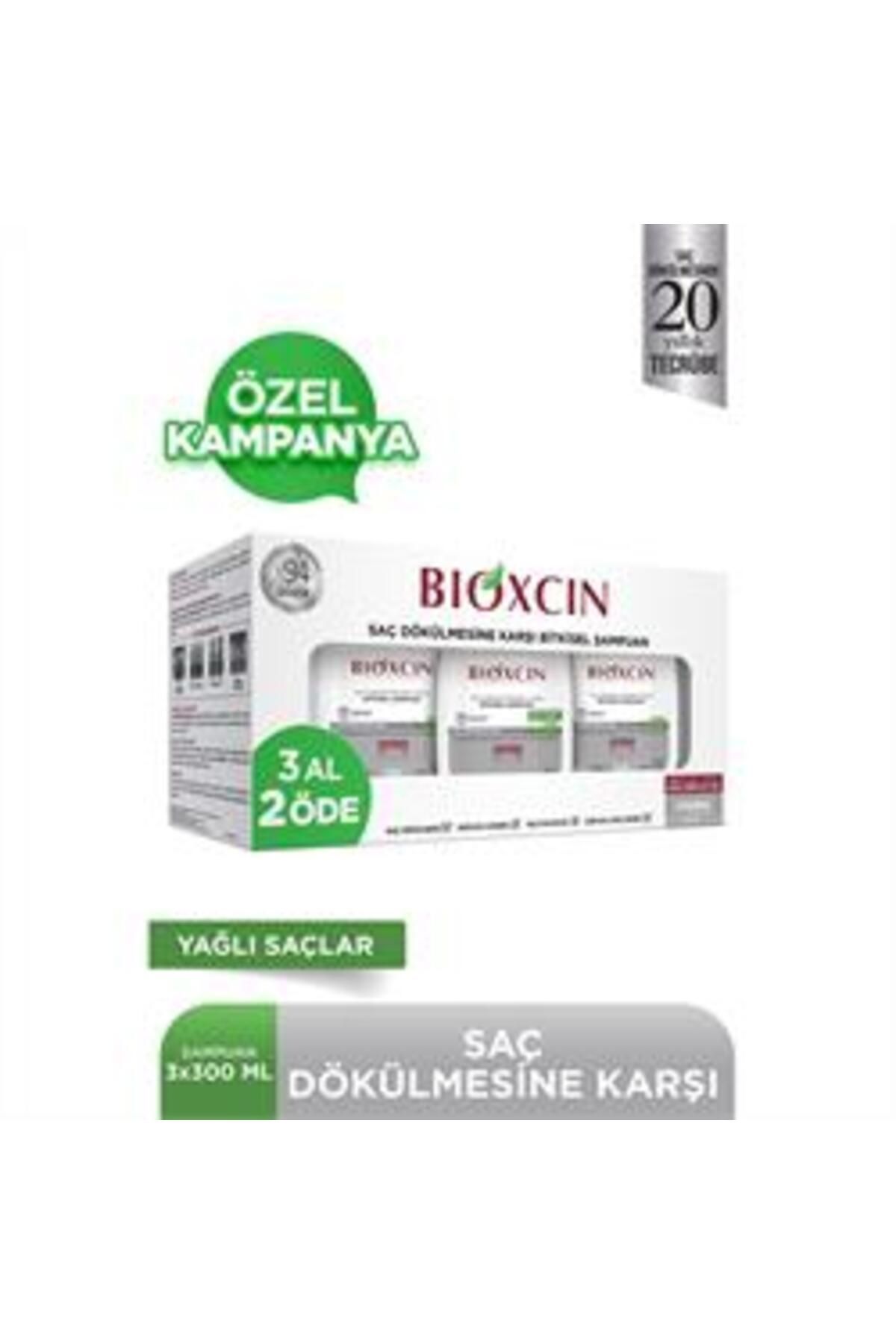 Bioxcin ( KİL MASKESİ HEDİYE ) Bioxcin Genesis Yağlı Saçlar için Bitkisel Şampuan 3 Al 2 Öde ( 1 ADET )