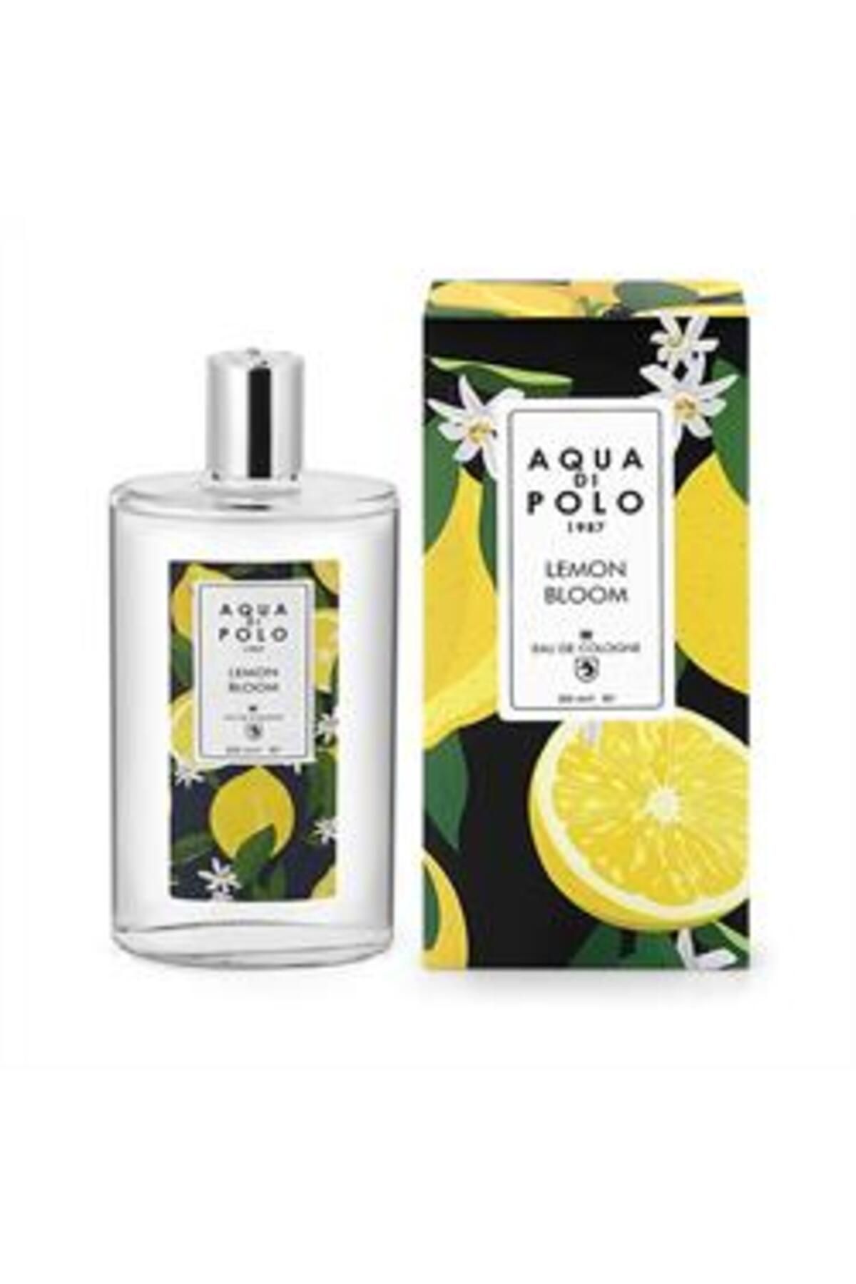 Genel Markalar ( KİL MASKESİ HEDİYE ) Aqua Di Polo Lemon Bloom Kolonya 200ml ( 1 ADET )