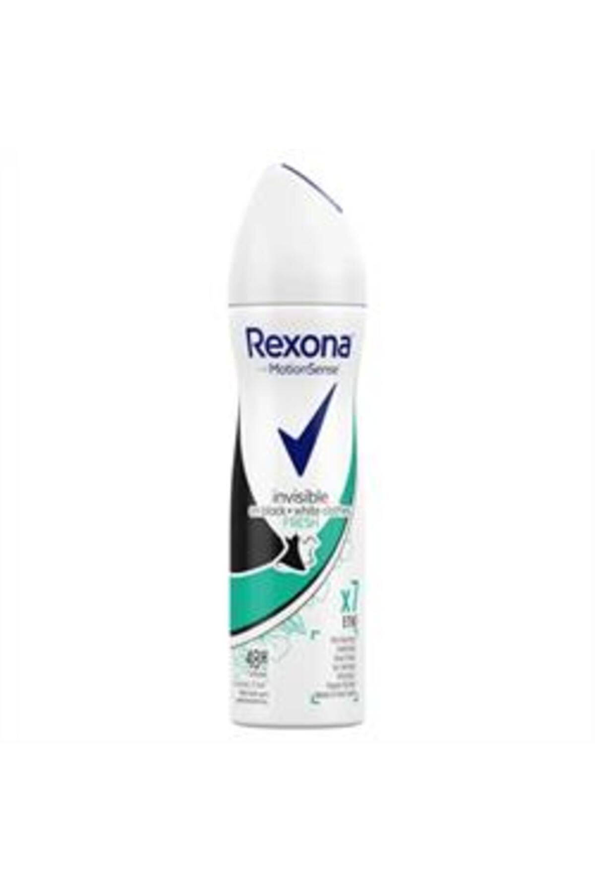Rexona ( KİL MASKESİ HEDİYE ) Rexona Invisible Fresh Sprey Deodorant 150ml ( 1 ADET )