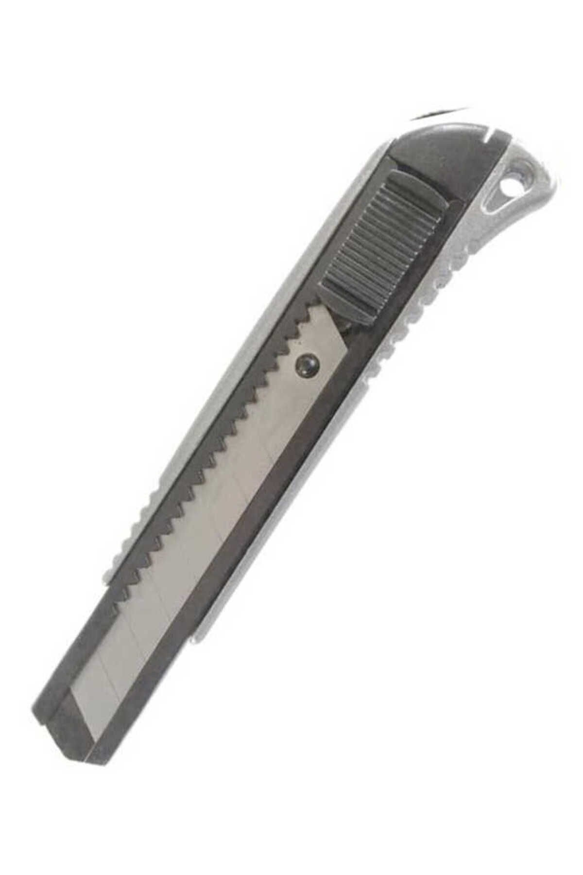 Noki Profesyonel Metal Gövde Geniş Bıçaklı Maket Bıçağı
