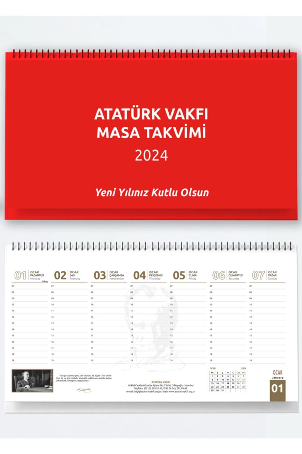 Atatürk Vakfı Yayınevi Atatürk Vakfı 2024 Masa Sümen