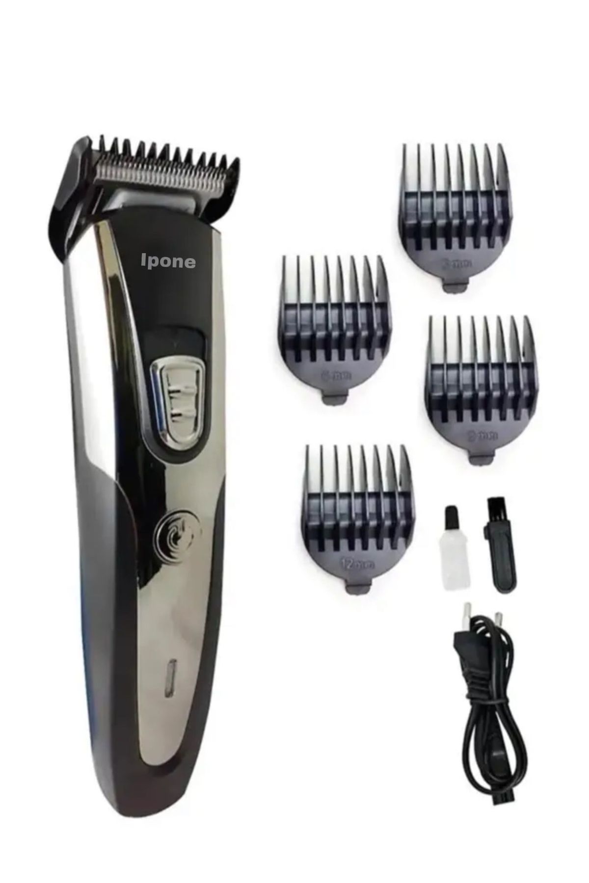 Ipone 1019 Profesyonel Şarjlı Saç Sakal Ense Vücut Kılı Kesme Tıraş Makinesi Lazer Öncesi