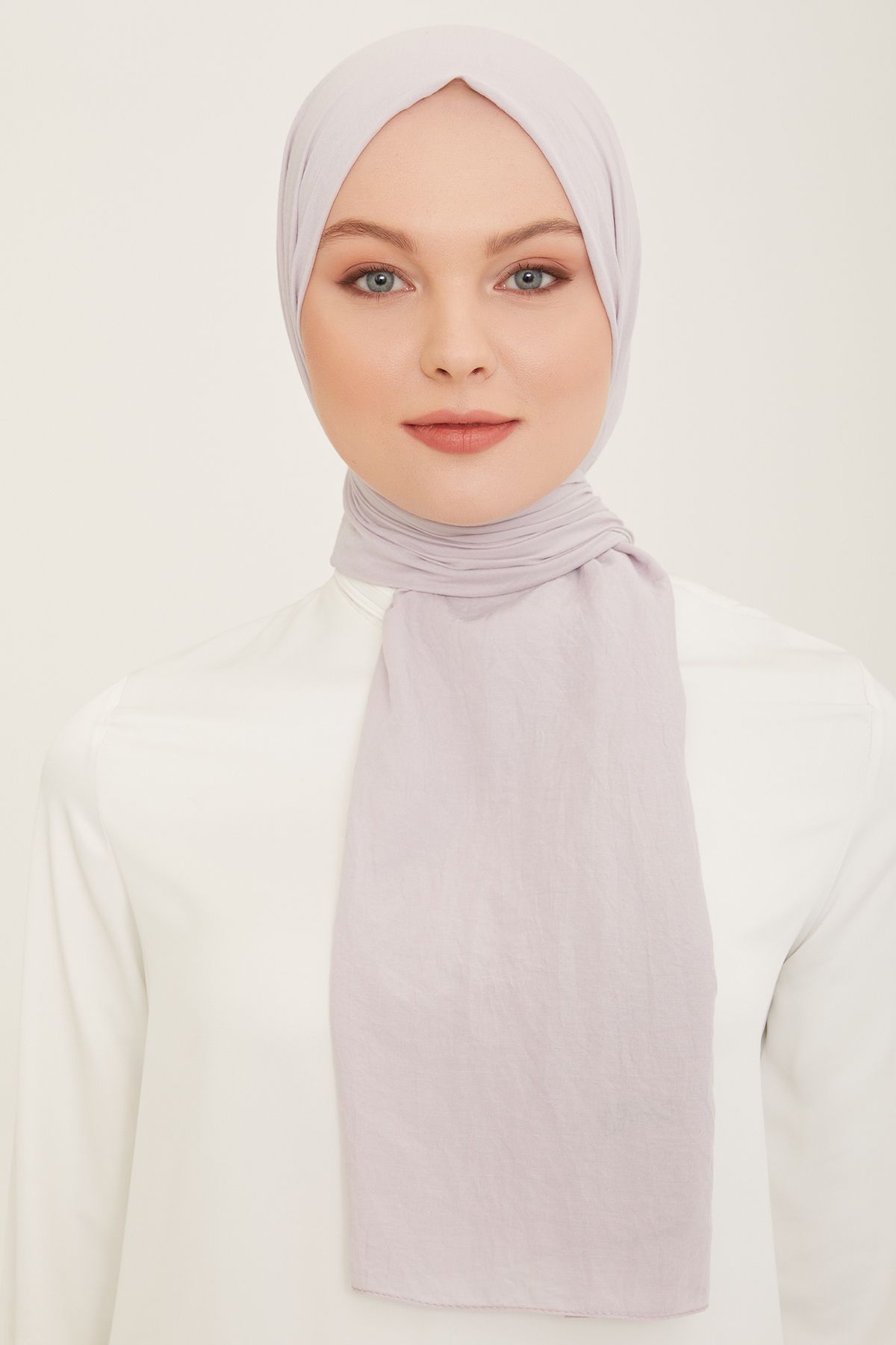 FRESCO SCARFS Armine Trend Naturel Soft Pamuklu Şal Kadın Tesettür Hijab