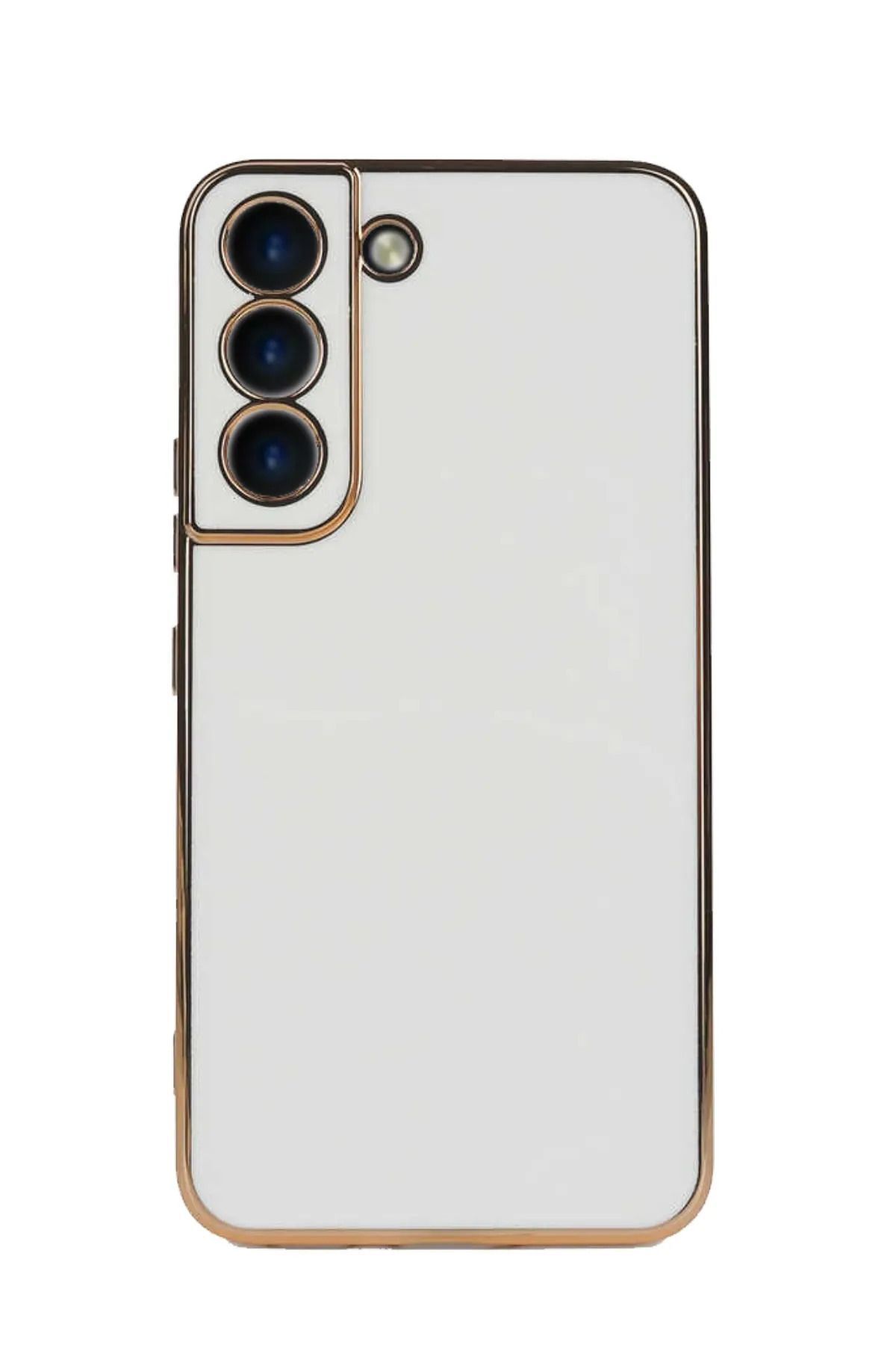 VAN LEEUWEN Samsung Galaxy S22 Uyumlu Kapak Kamera Korumalı Lazer Kenarları Renkli Lüx  Kılıf Van LEEUWEN