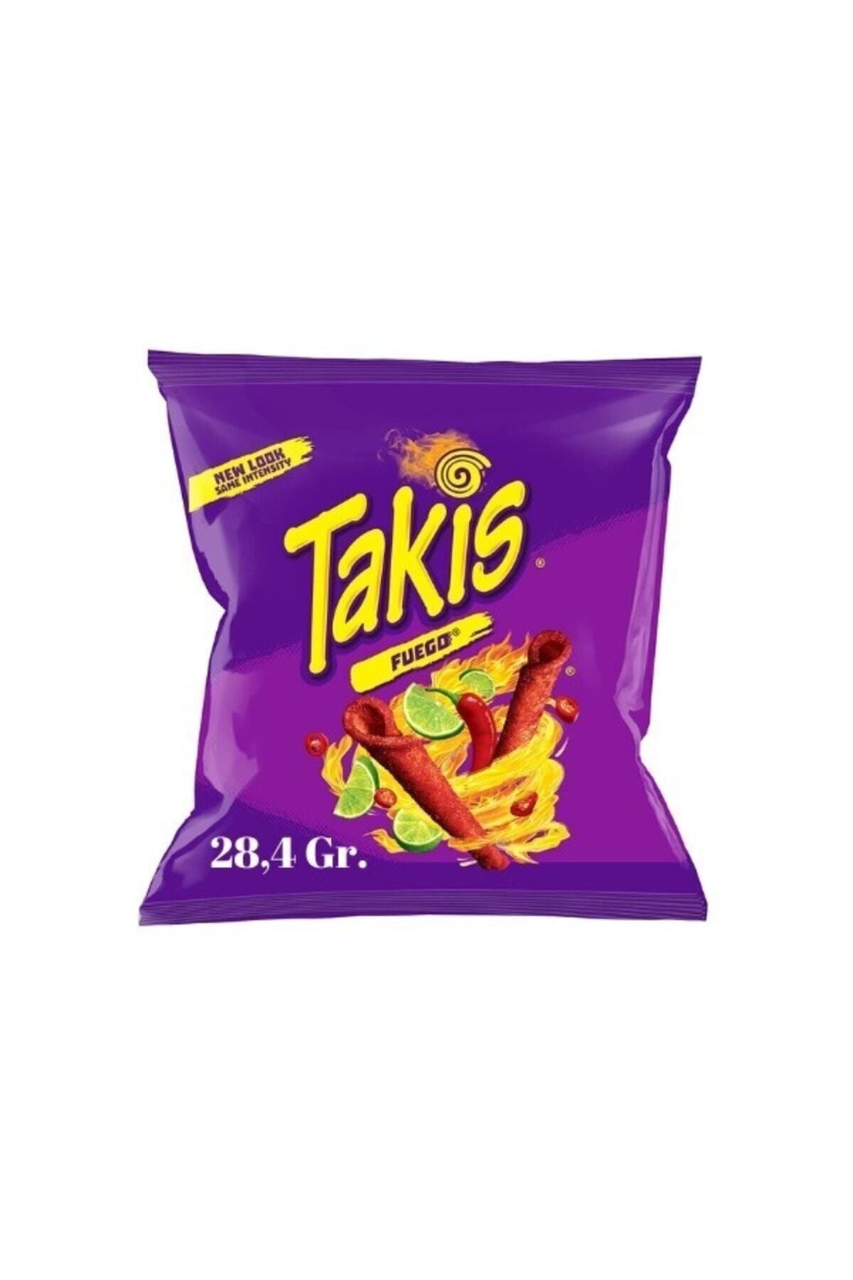 Takis Fuego Hot Chili Pepper & Lime Tortilla Chips 28,4 Gr.