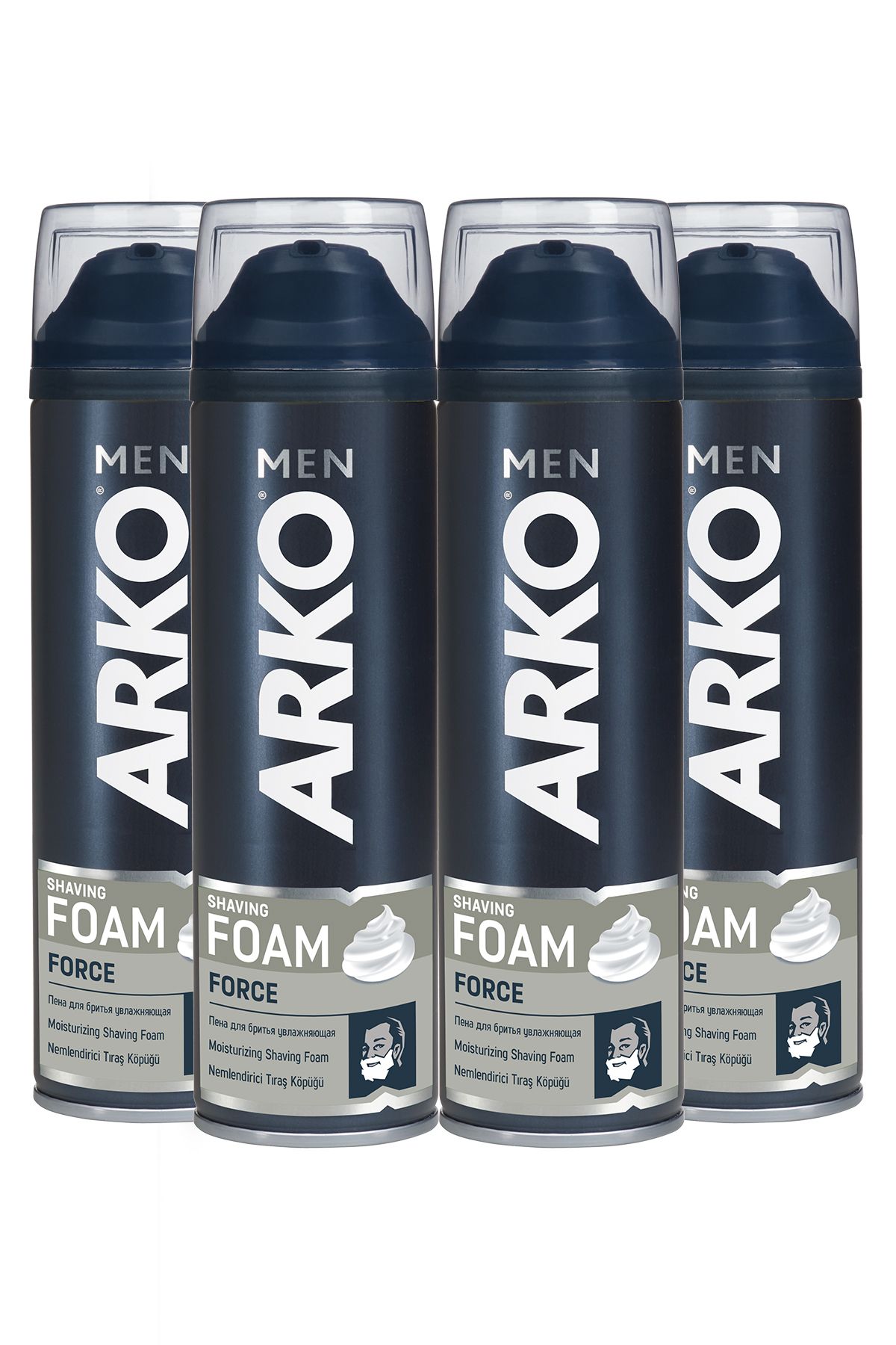 Arko Men Force Tıraş Köpüğü 4x200 ml