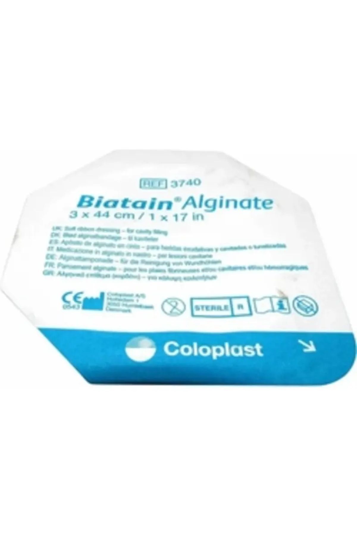 Coloplast Biatain Yumuşak Alginate Şerit Yara Örtüsü 3x44 Cm (6 ADET) (3740 )