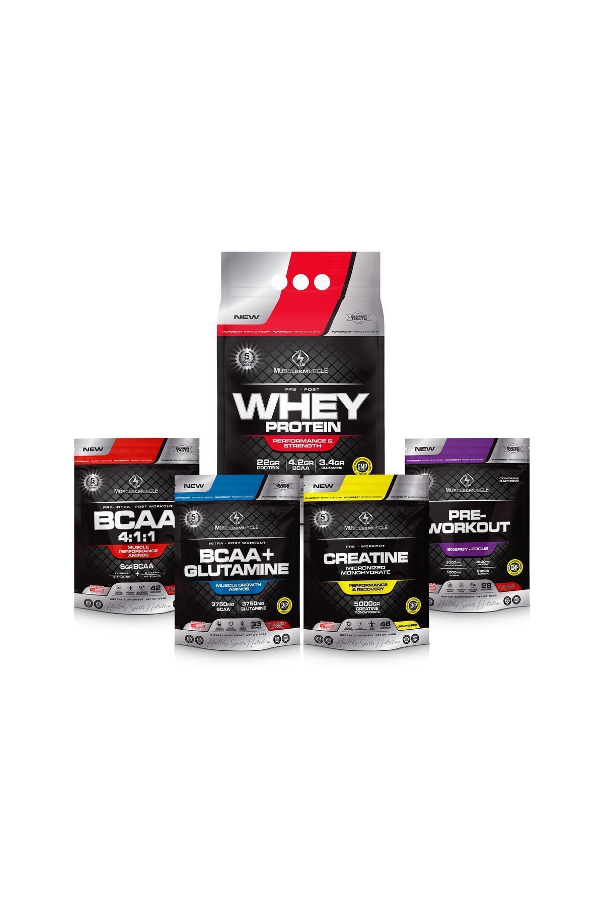muscle&muscle Premium Gold Kombinasyon Paketi