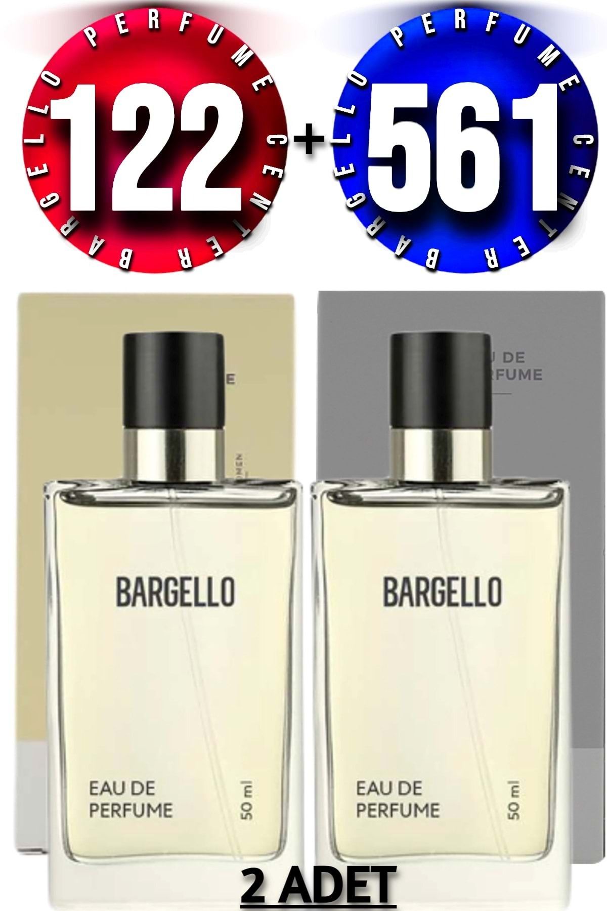 Bargello 122 Oriental Kadın Parfüm 50 ml Edp 561 Fresh Erkek Parfüm 50 ml Edp