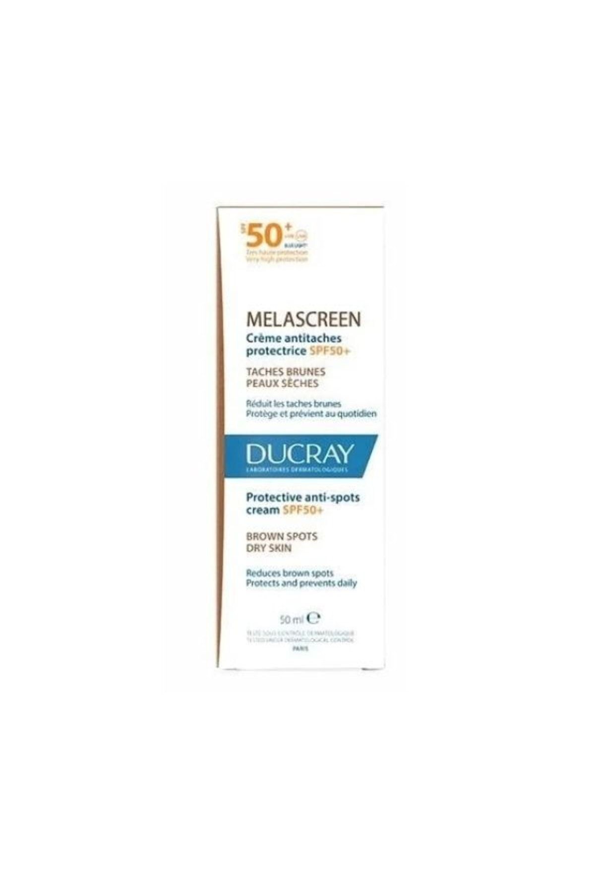 Ducray Melascreen Protective Anti-spot Cream Spf50 Leke Eğilimli Ve Kuru Ciltler Için Güneş Koruyuc