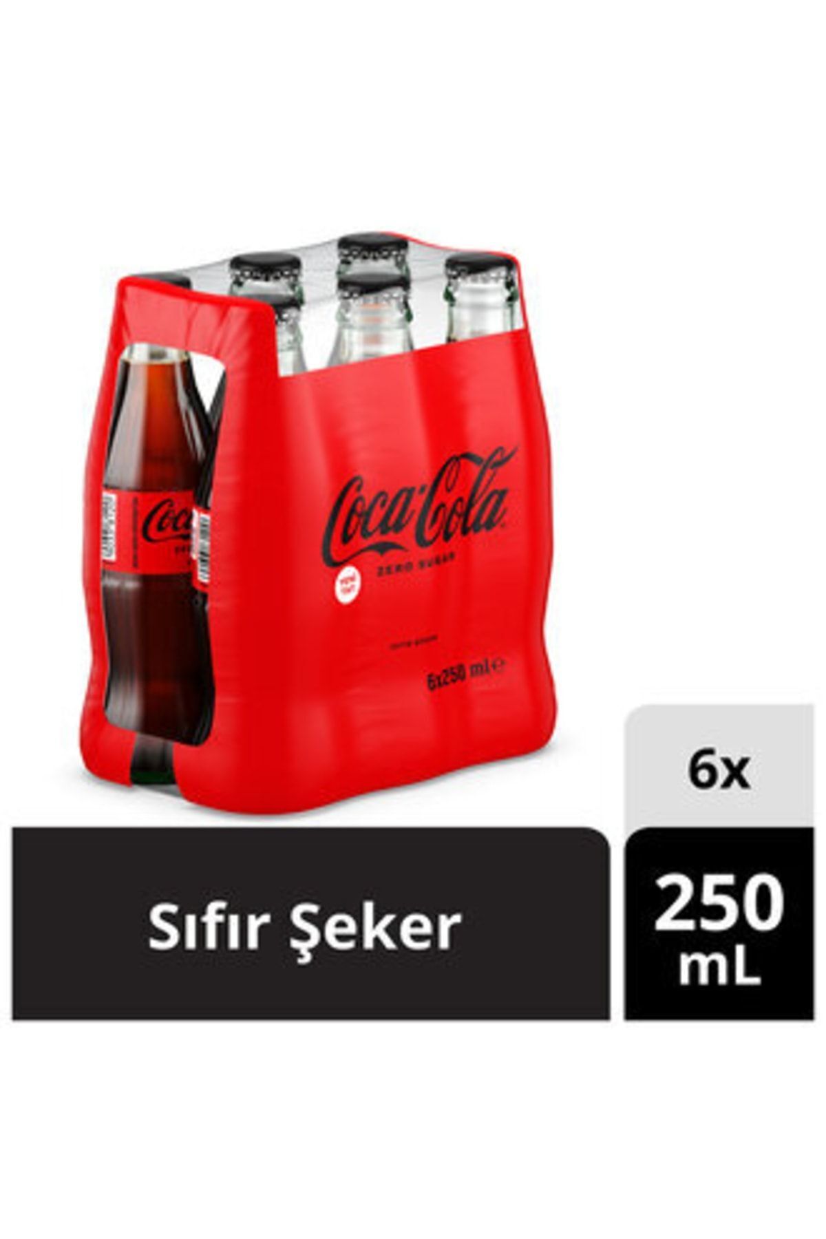 Coca-Cola Zero Sugar Cam 6x250 Ml