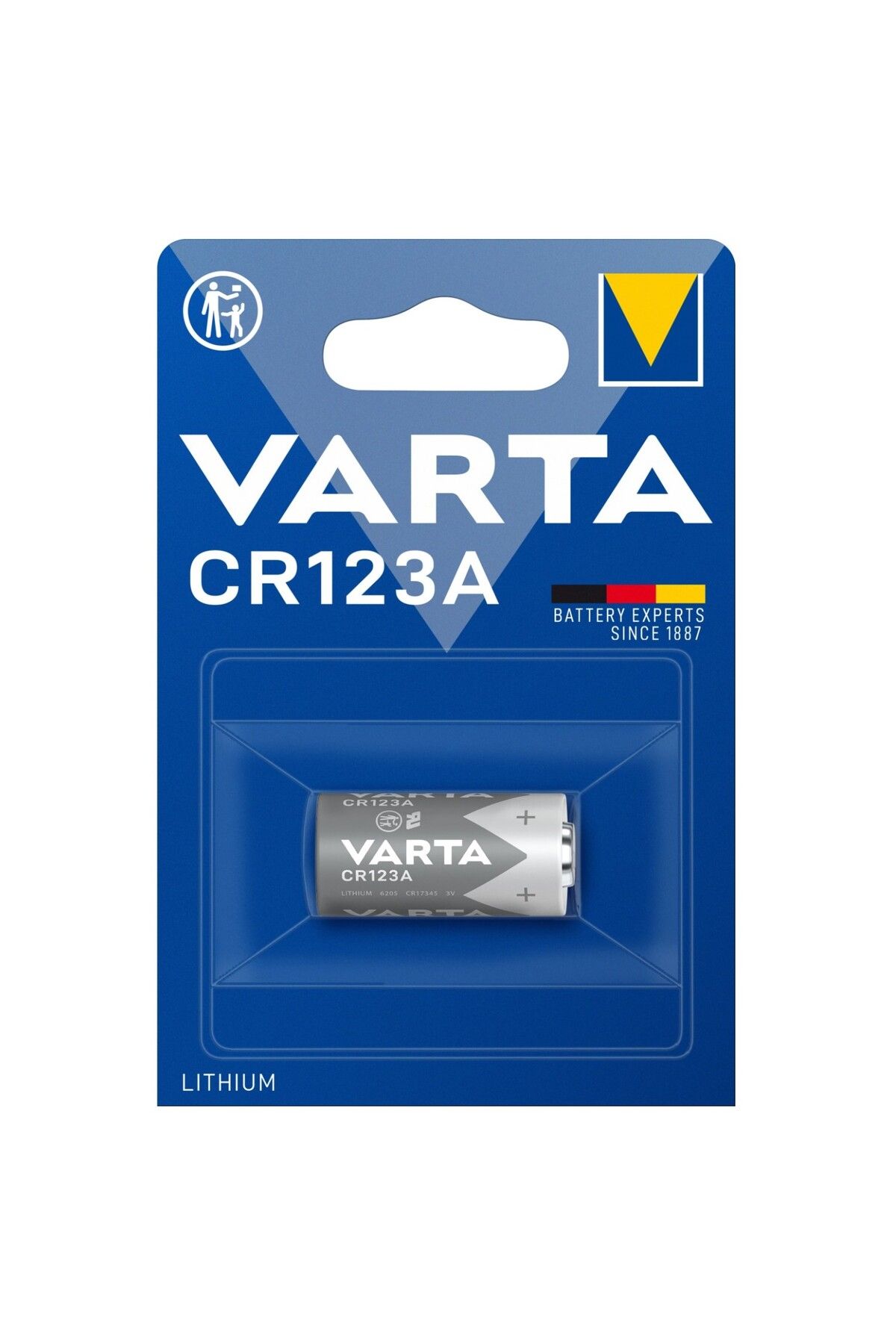 Varta Cr123a 3 Volt Lityum Pil (TEKLİ PAKET FİYATI)