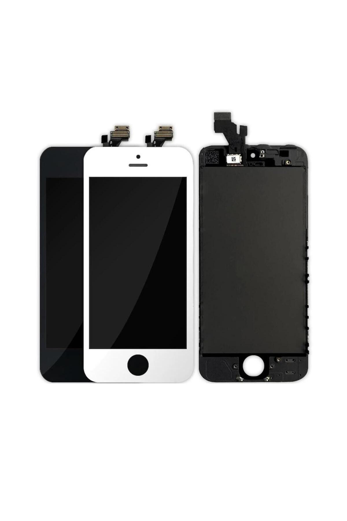 TeknoPrime Apple Iphone 5s Ile Uyumlu Lcd Ekran Dokunmatik Lw Beyaz