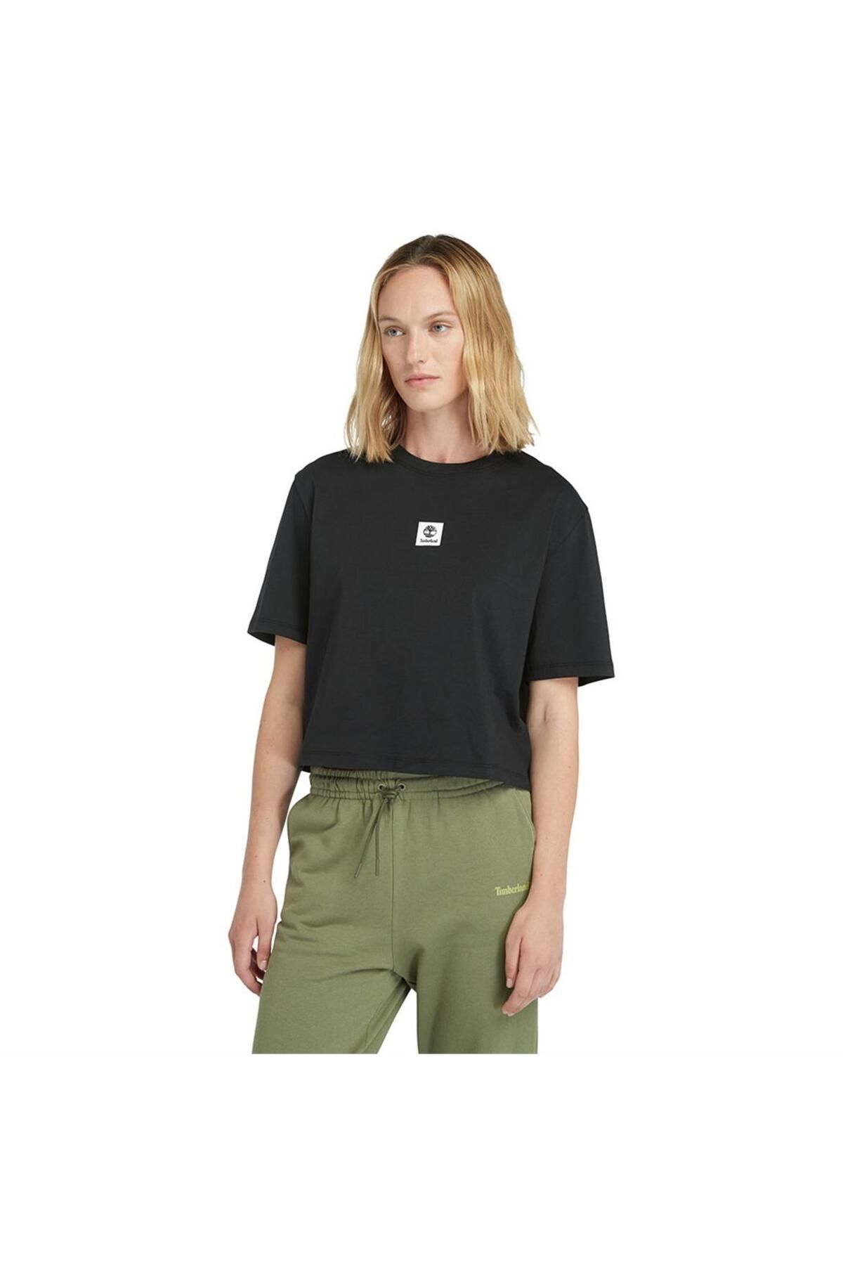 Timberland Short-sleeve Tee Siyah Kadın T-shirt