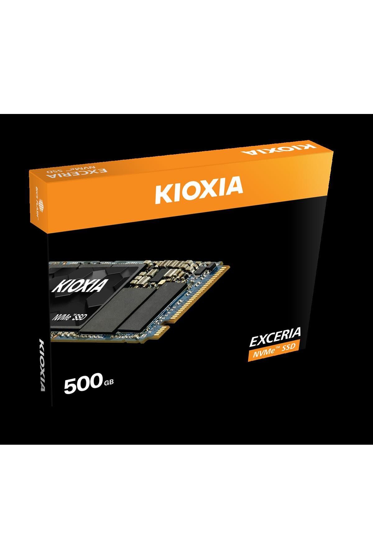 Kioxia 500gb Excerıa Nvme M.2 3d 1700/1600 Mb/sn (LRC10Z500GG8)