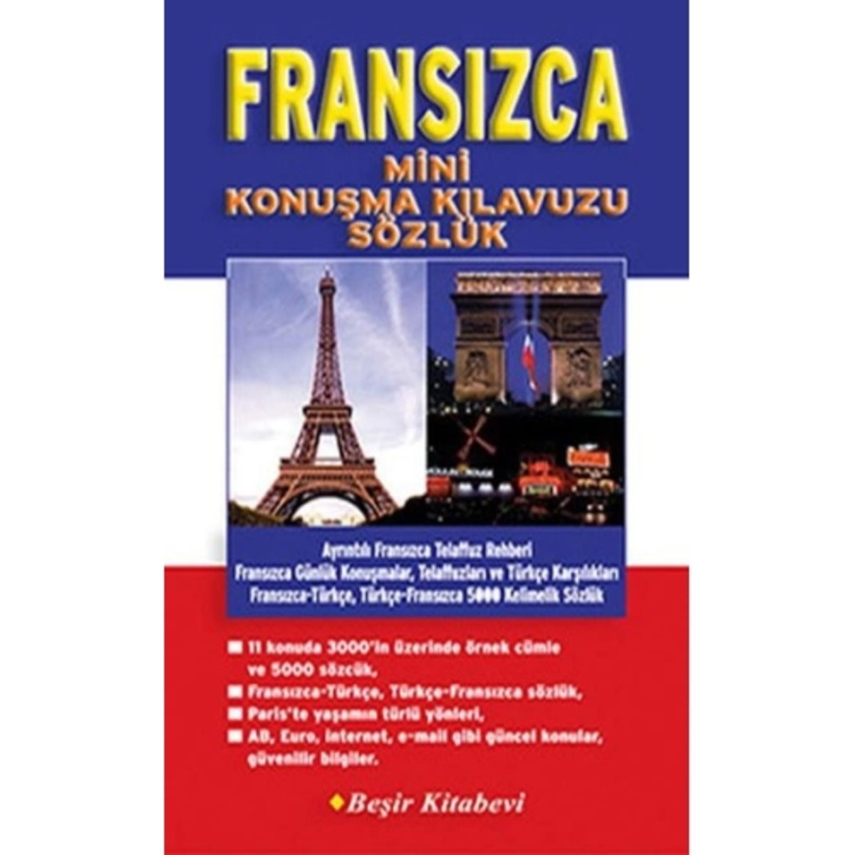 Beşir Kitabevi Fransızca Mini Konuşma Kılavuzu Sözlük