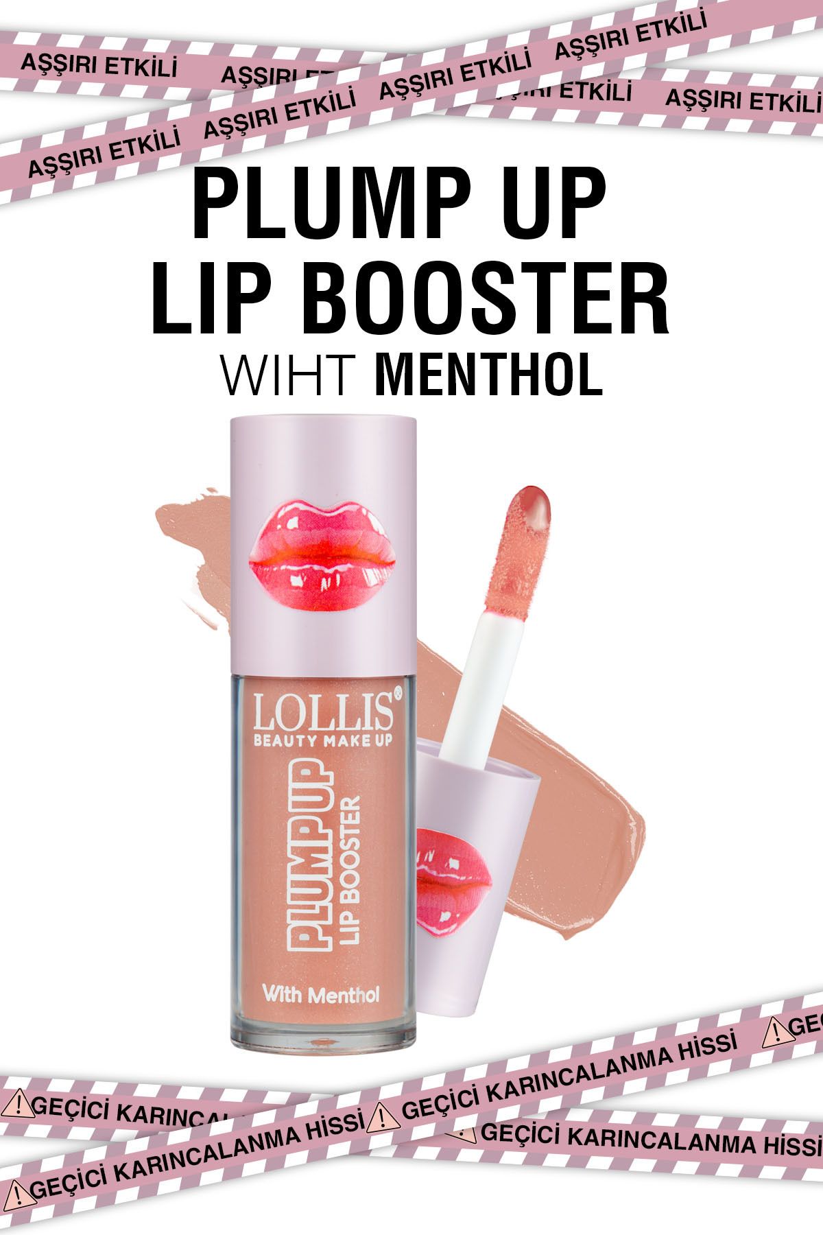 Lollis Plump Up Lip Booster 05 / Dolgun Görünüm Veren Dudak Parlatıcısı 05
