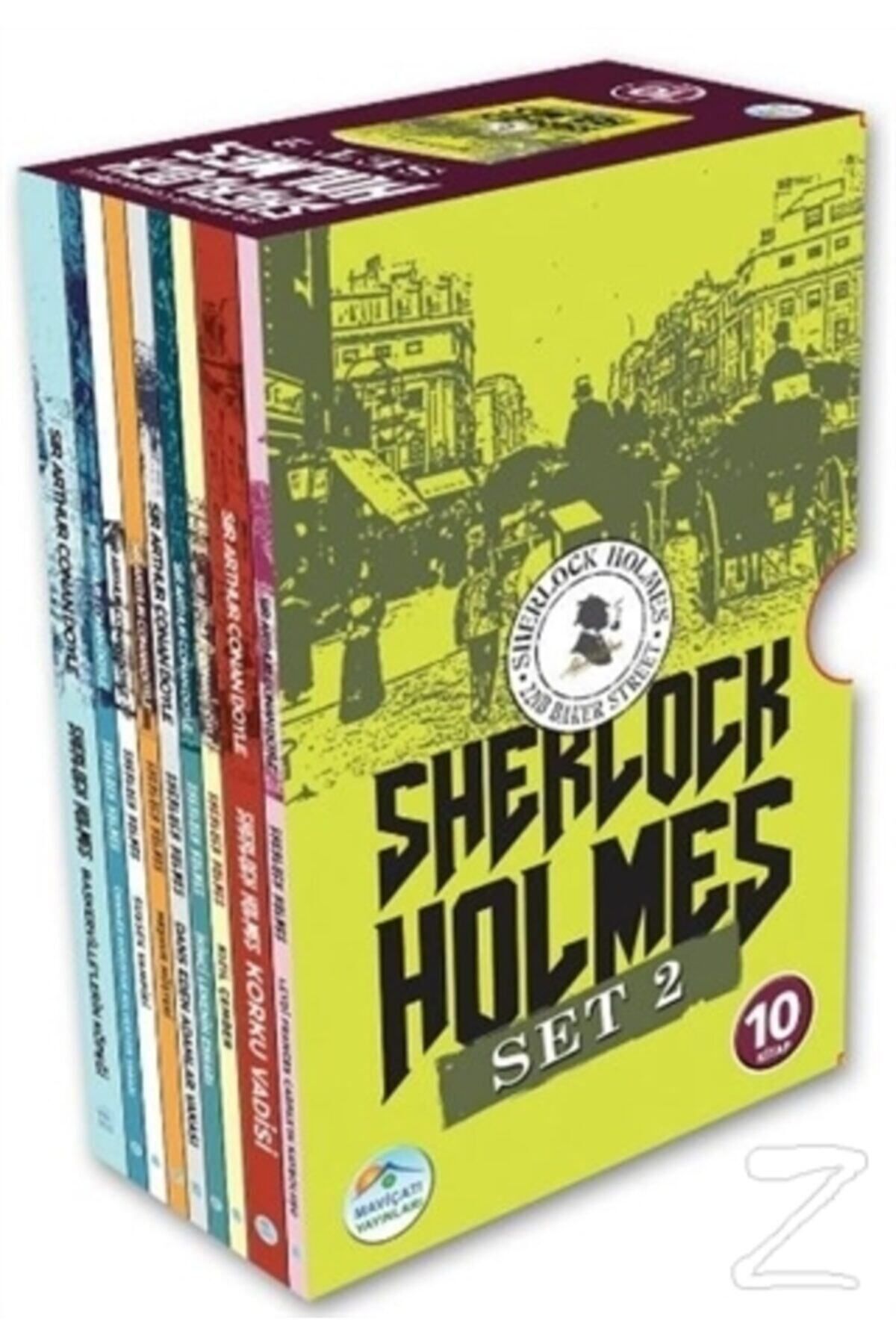 Mavi Çatı Yayınları Sherlock Holmes Serisi Seti 2 10 Kitap Takım