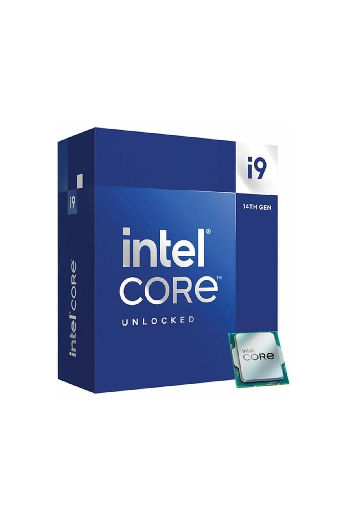 Intel Core I9-14900k Bx8071514900k (3.2GHZ - 6.0GHZ) 36mb Lga1700p 125w Kutulu Işlemci