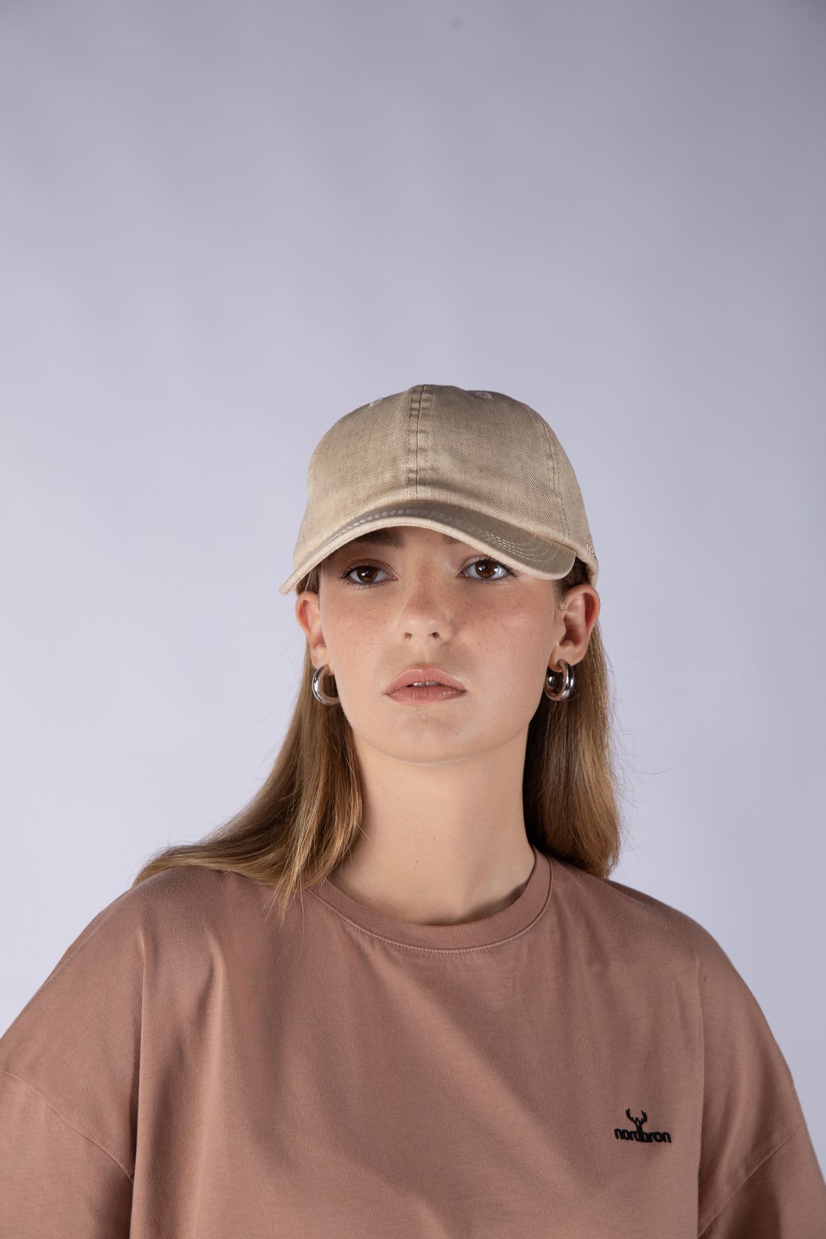 Nordbron Unisex Yağ Yeşili Keten Yazlık Terletmez Kep Şapka Ayarlanabilir Detaylı Pamuk İç Astar Bethnal