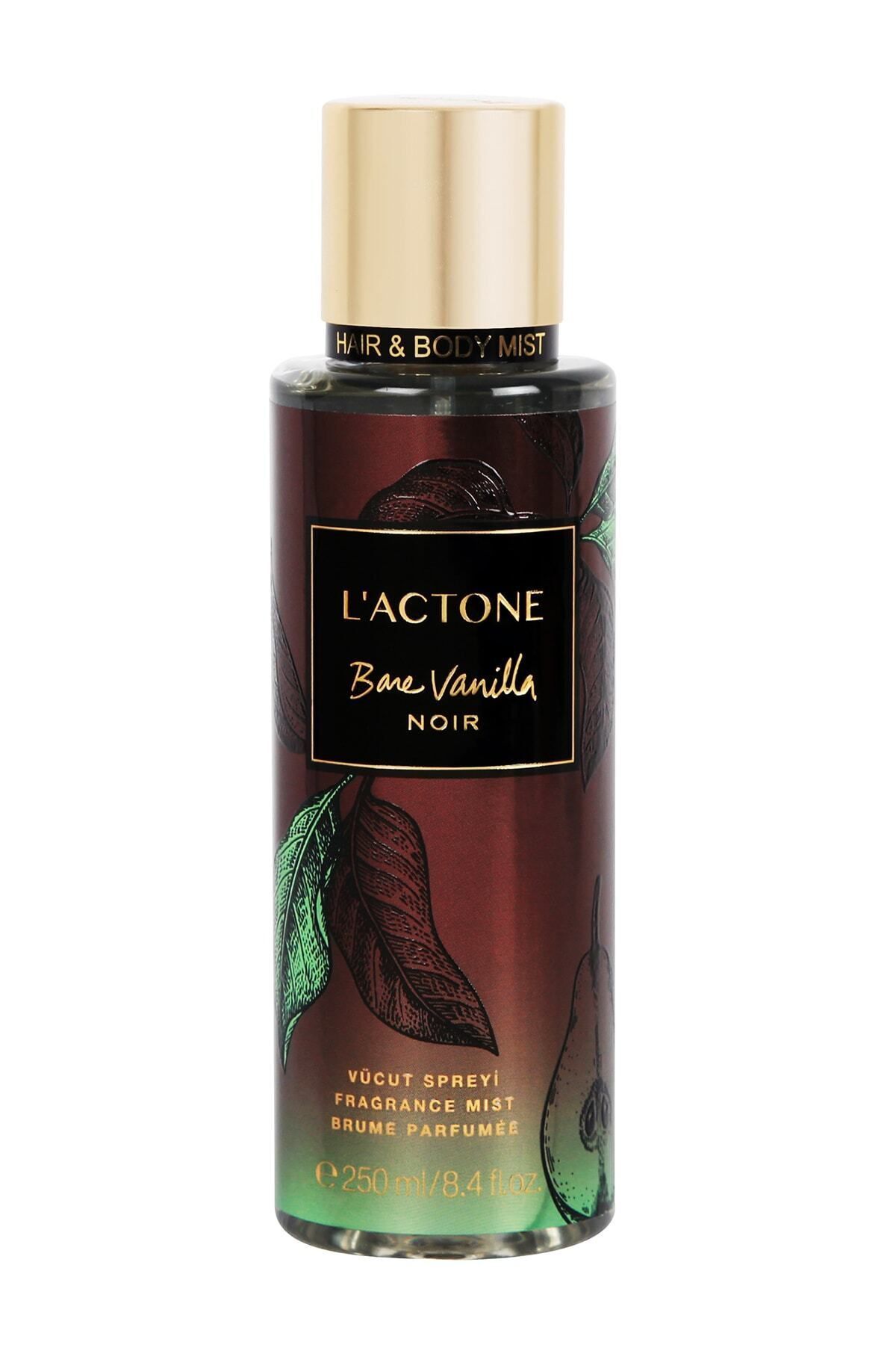 L'ACTONE Bane Vanilla Noir Body Spray 250 Ml / Vücut Spreyi